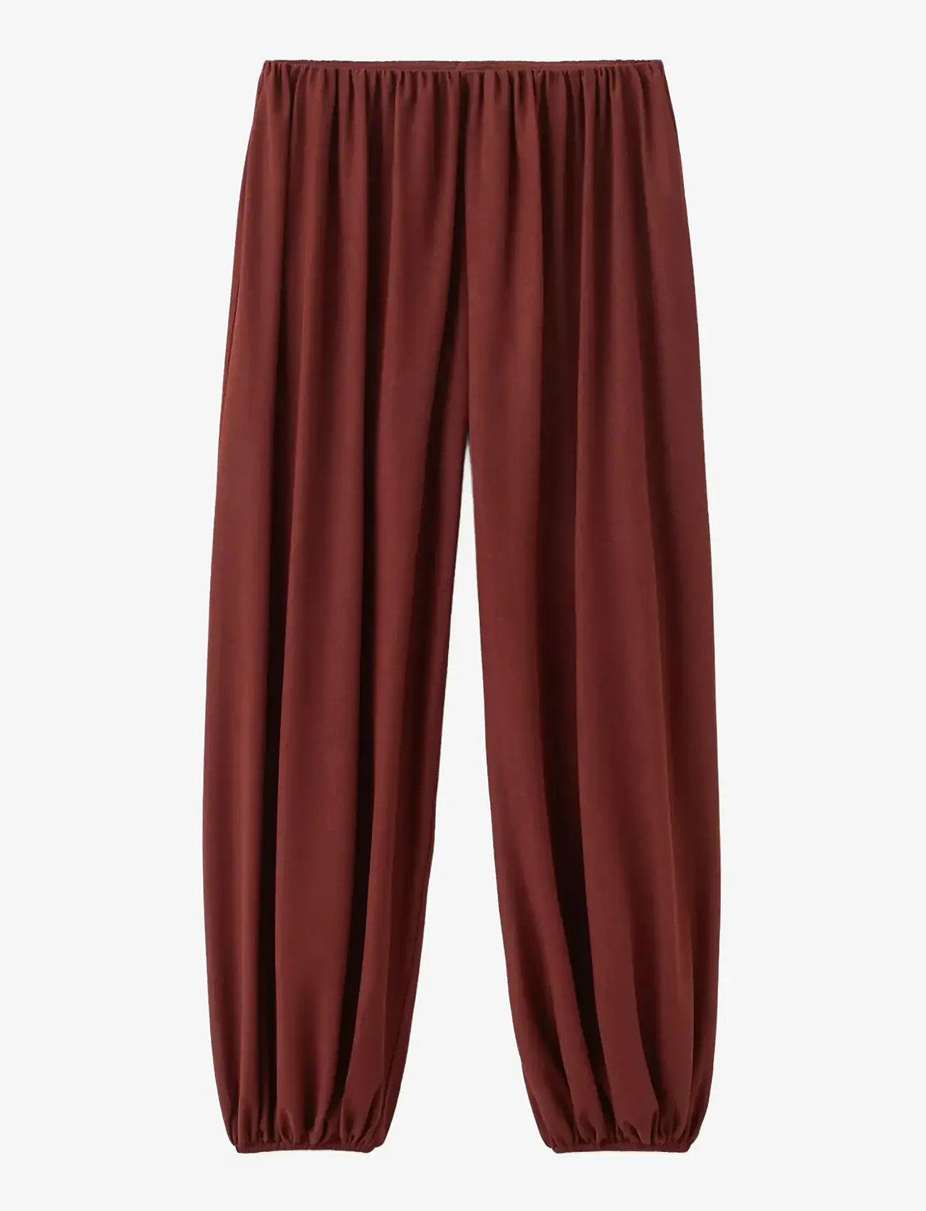 Mango - Mid-rise harem pants - barrel-bukser - rust - copper - 1