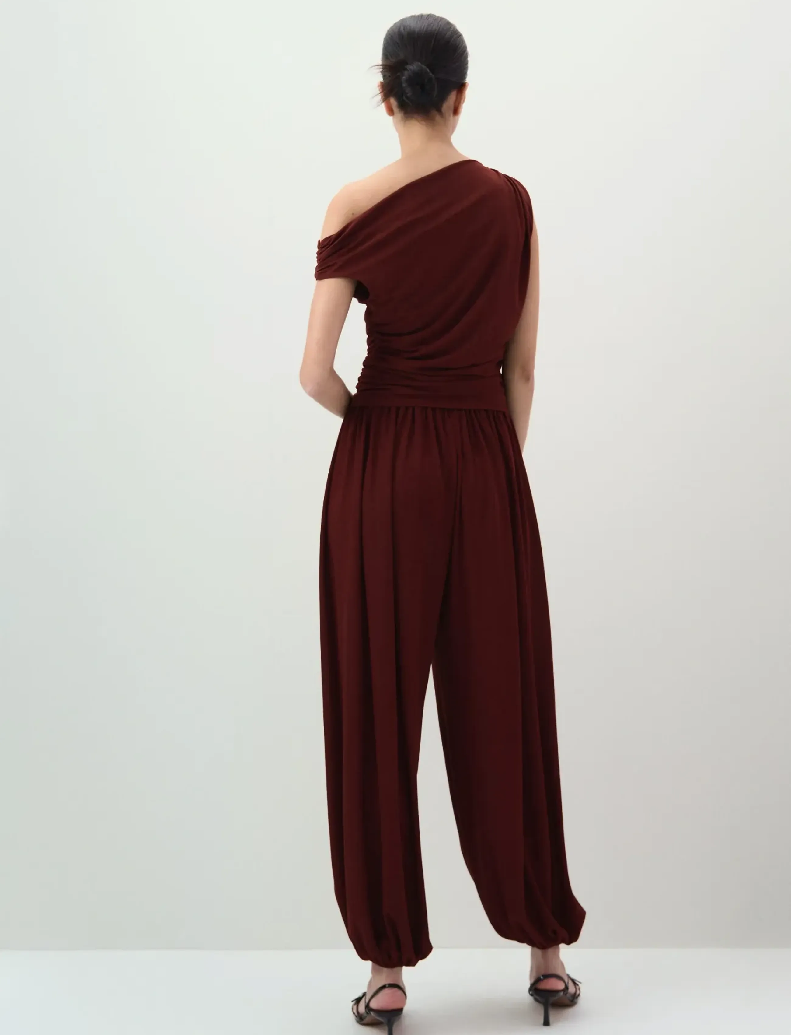 Mid-Rise Harem Pants 2