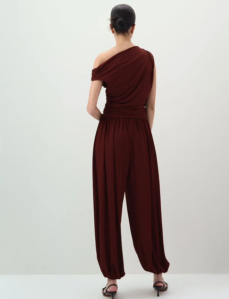Mango - Mid-rise harem pants - barrel-bukser - rust - copper - 2