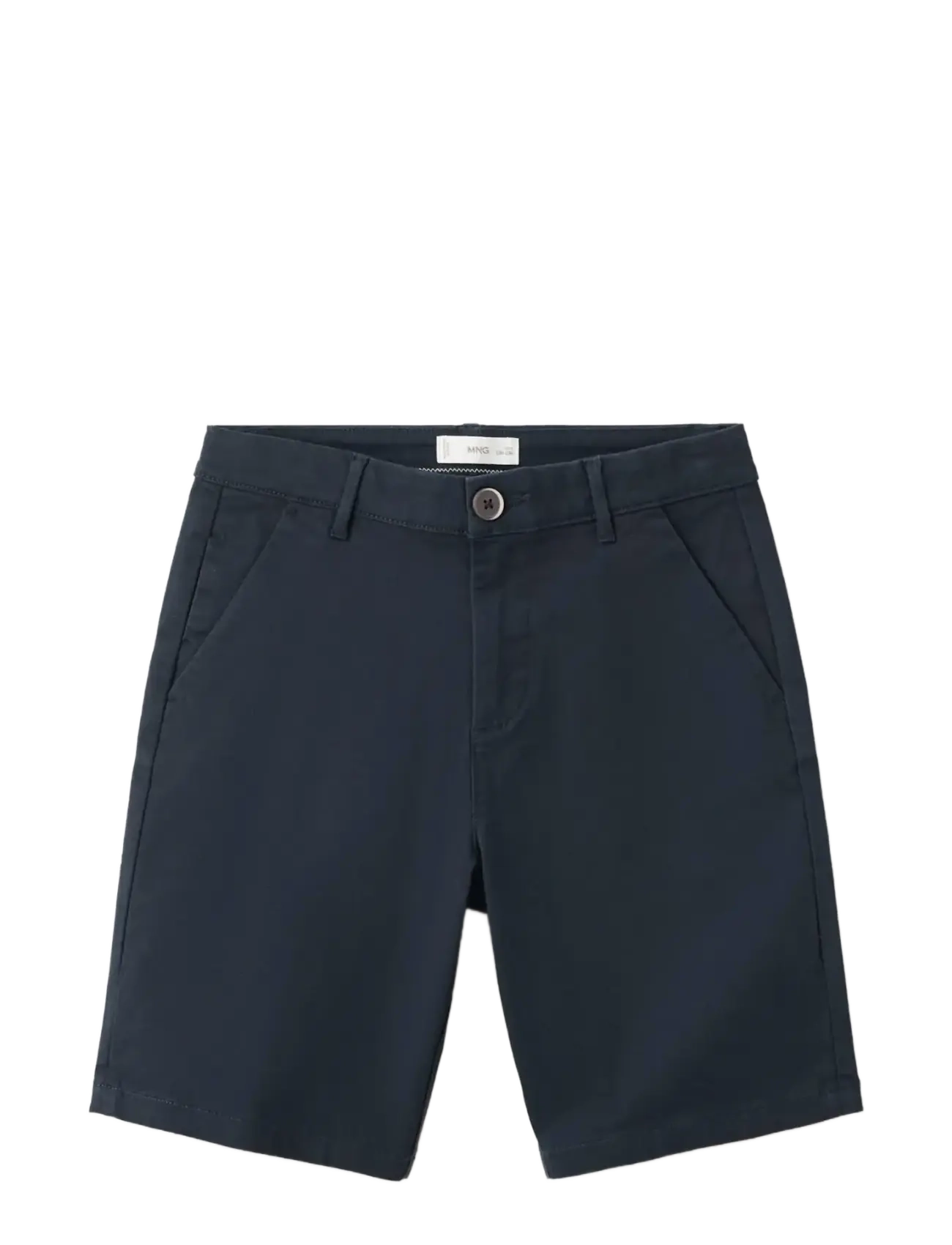 Mango Cotton Bermuda shorts - Kleidung - NAVY / navy