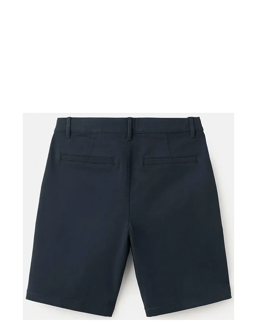 Mango - Cotton Bermuda shorts - chino shorts - navy - 1