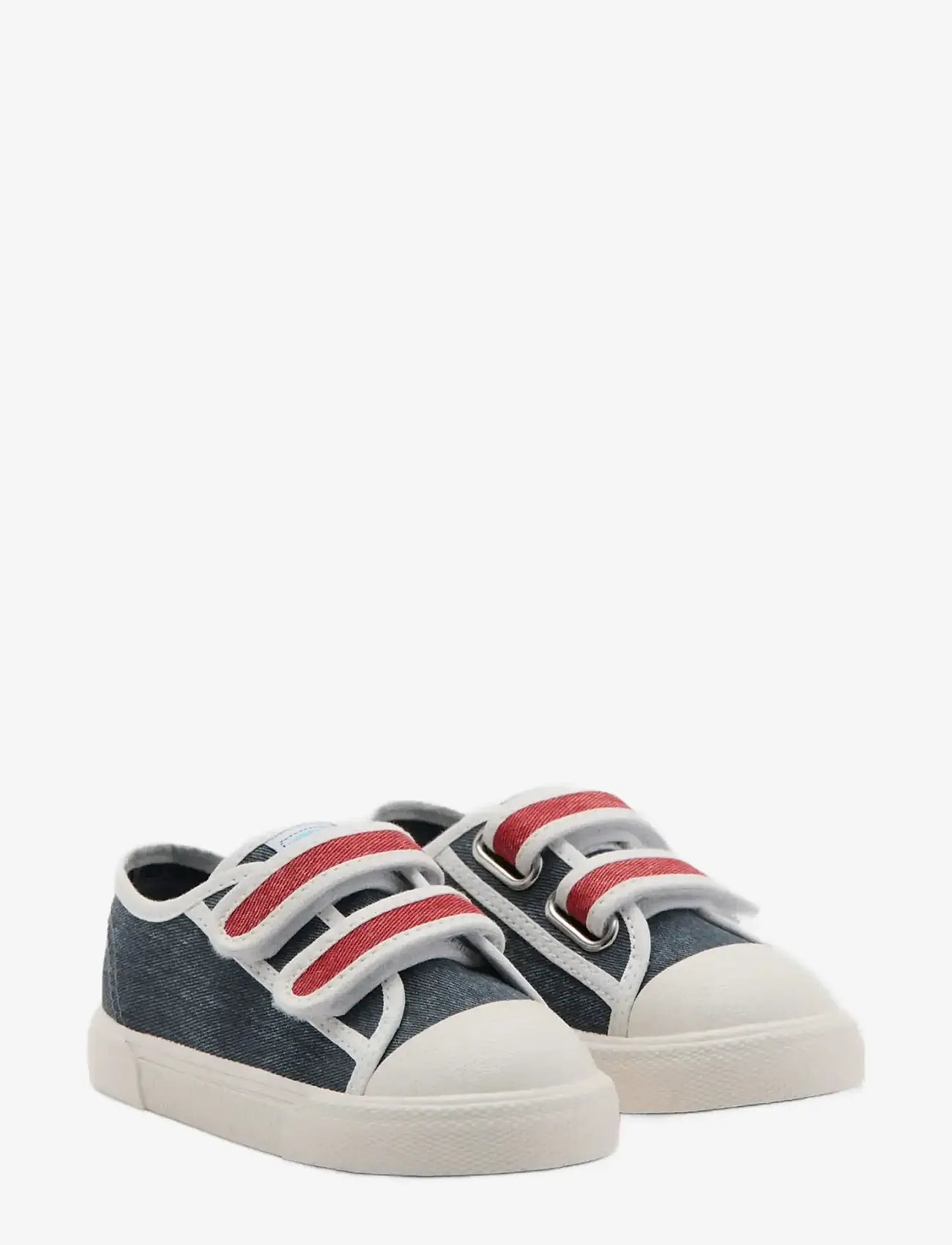 Mango - Two-tone velcro trainers - medium blue - 1