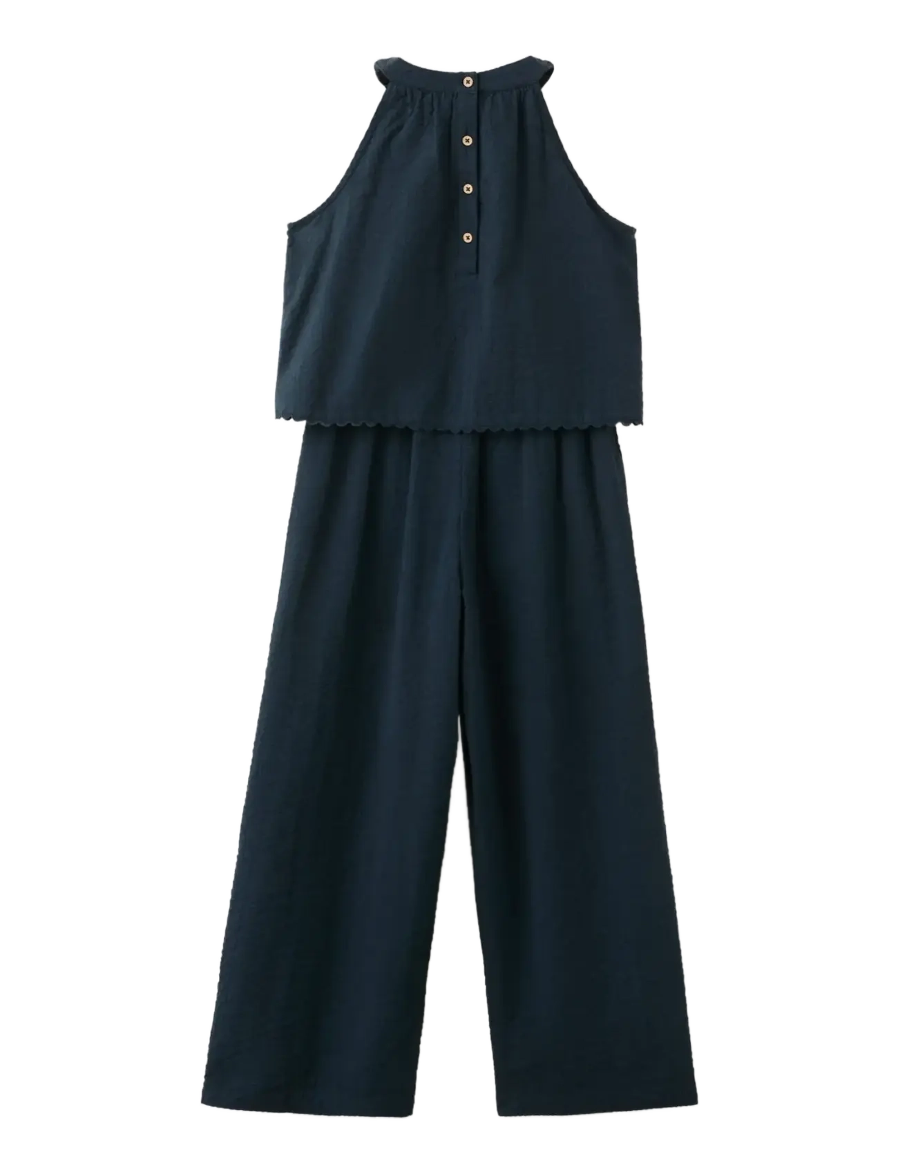 Mango - Halter long jumpsuit - navy - 2