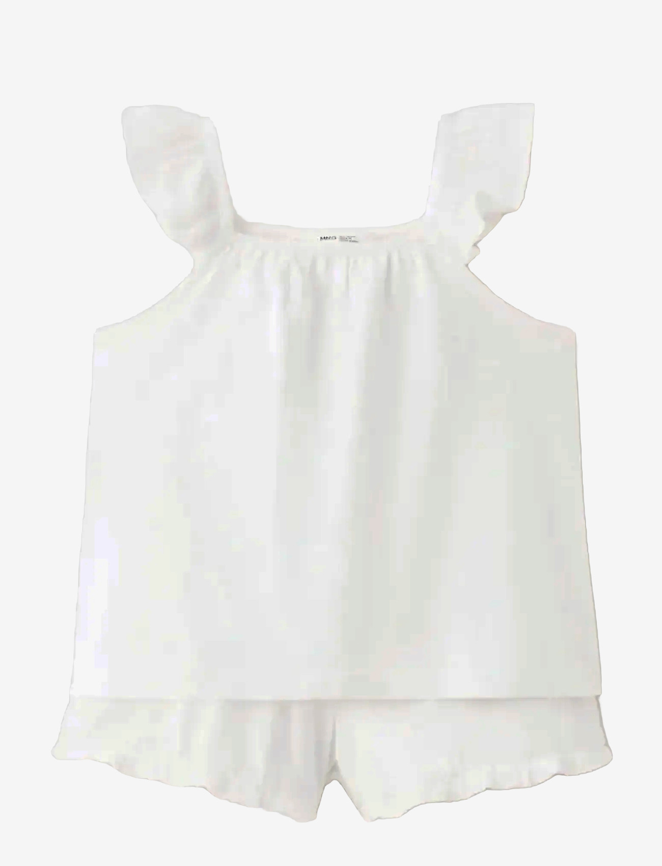 Mango - Short pyjama set - pyjamassæt - natural white - 0
