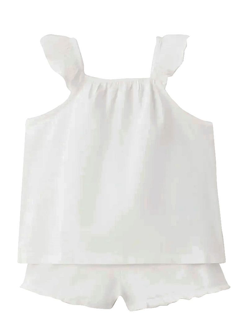 Mango - Short pyjama set - pyjamassæt - natural white - 1