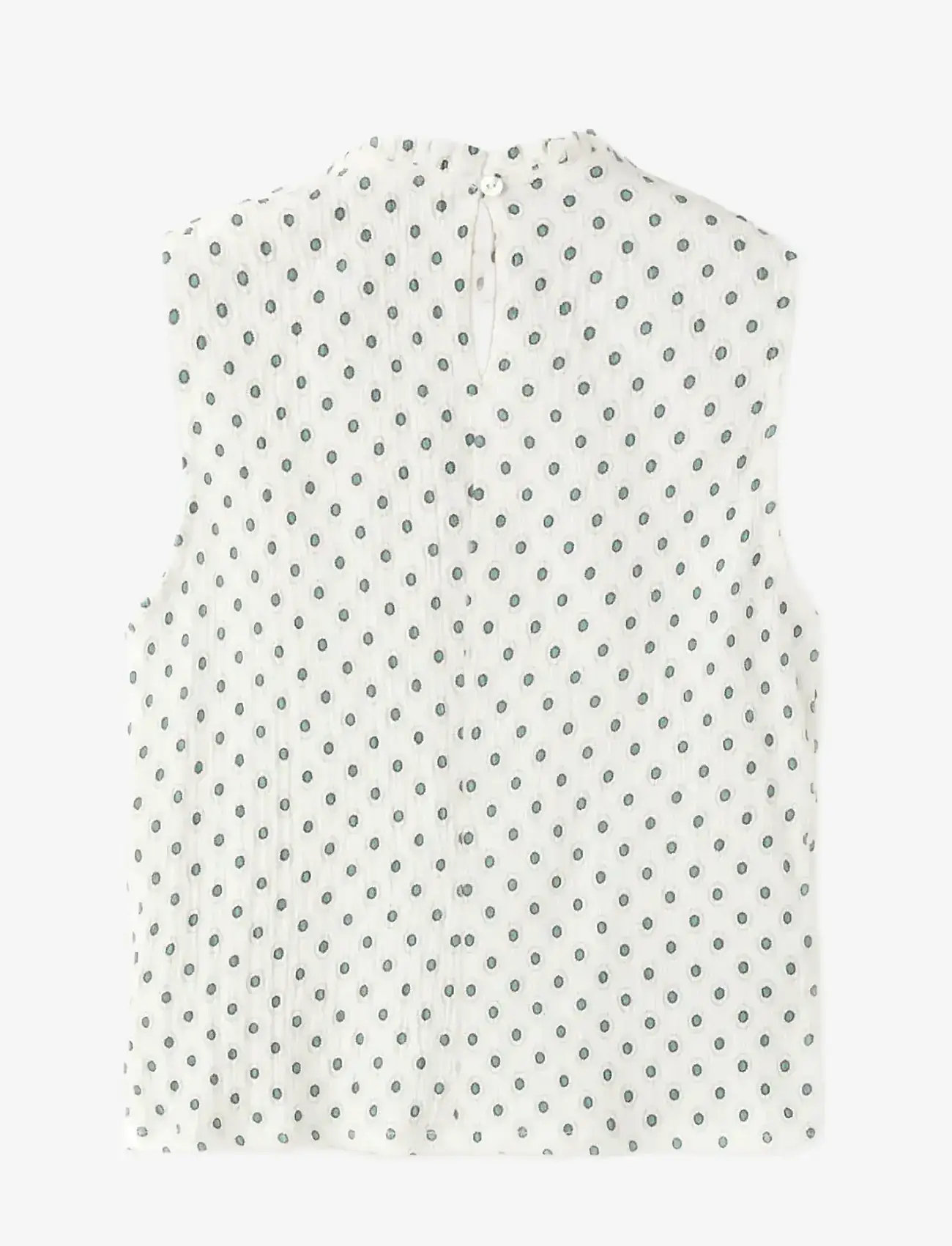 Mango - Printed top - linnen - natural white - 1