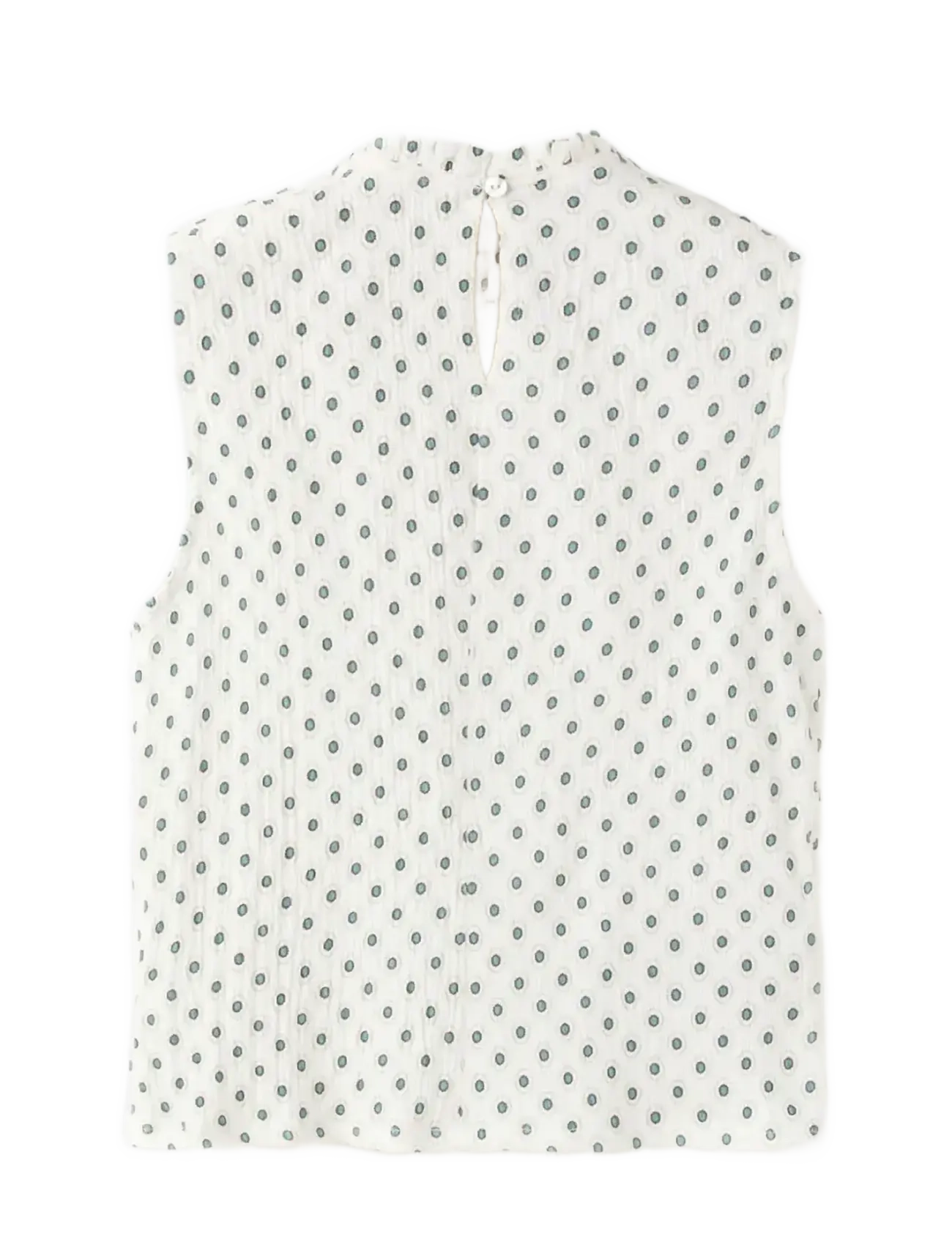 Mango - Printed top - linnen - natural white - 1
