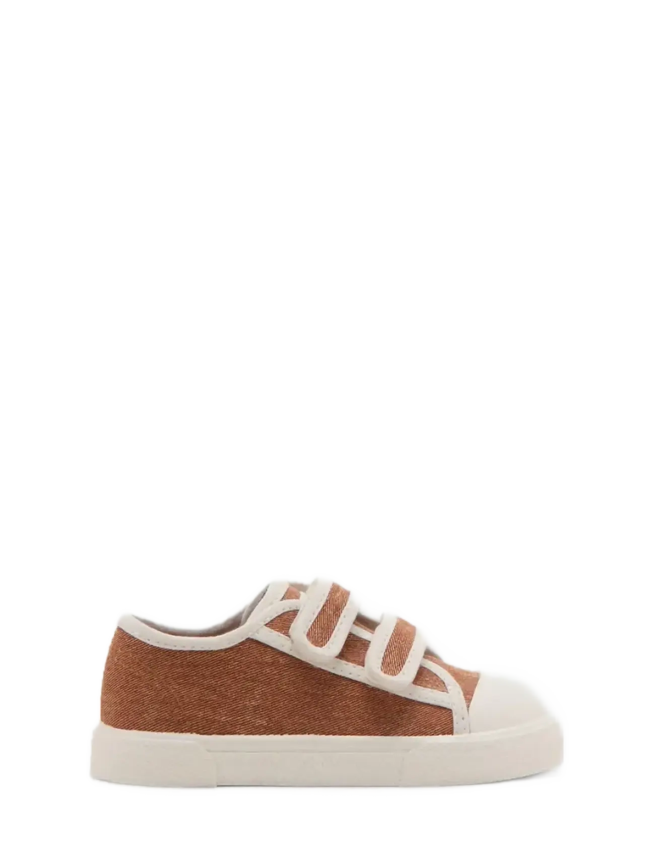 Mango Velcro Fastening Straps Sneakers, Børn, Velcro Sneakers, Brun, Str: 28