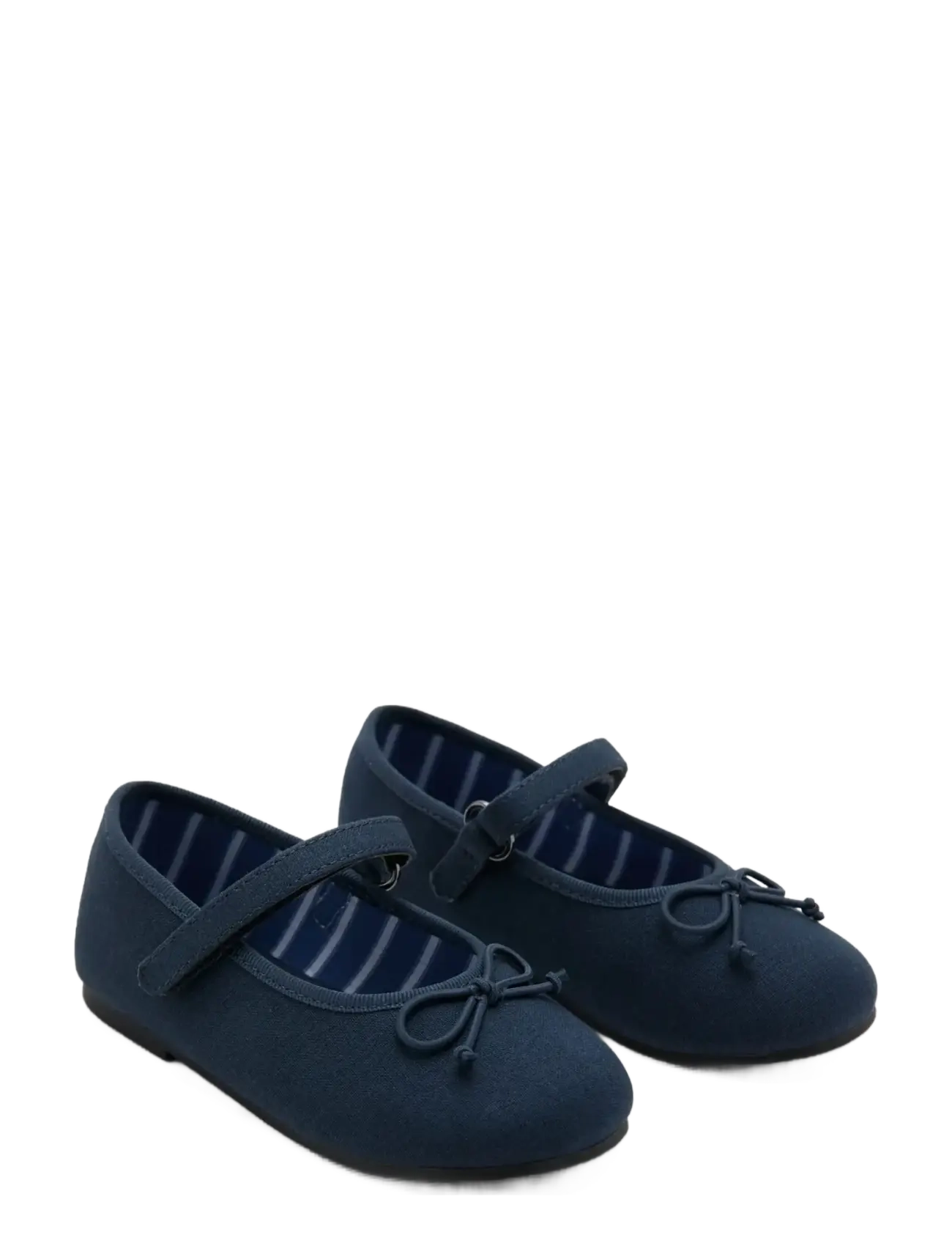 Mango - Ballerinas with strip and bow detail - ballerinaskor & slip-ons - medium blue - 1
