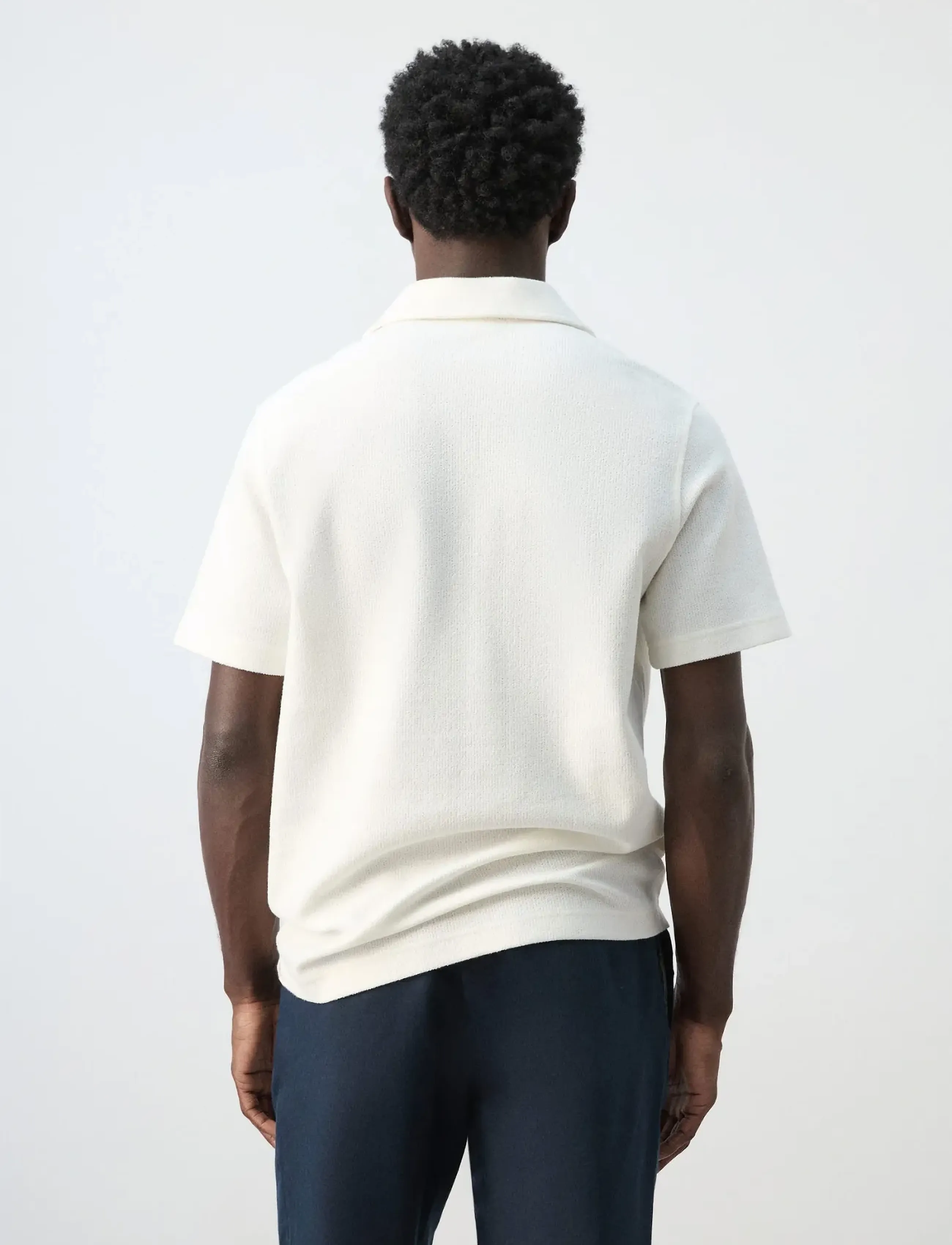 Regular-Fit Textured Polo Shirt 2