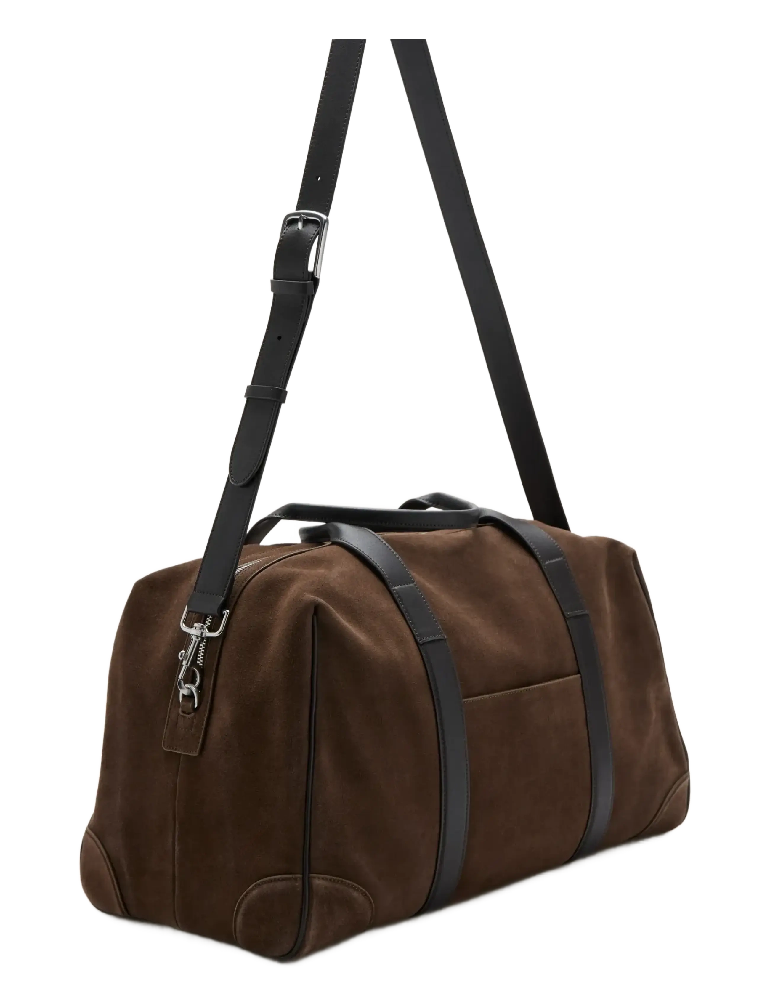 Mango - Leather bowling bag - brown - 1