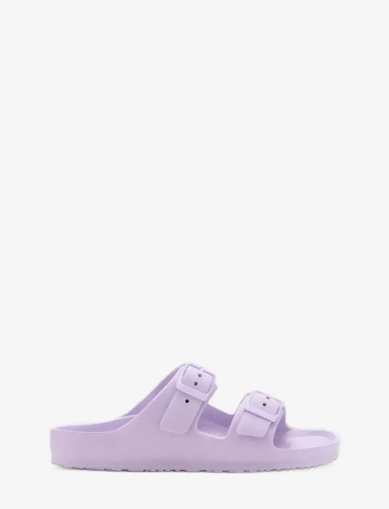 Mango - Rubberised buckle sandals - sandaler - lt-pastel purple - 0