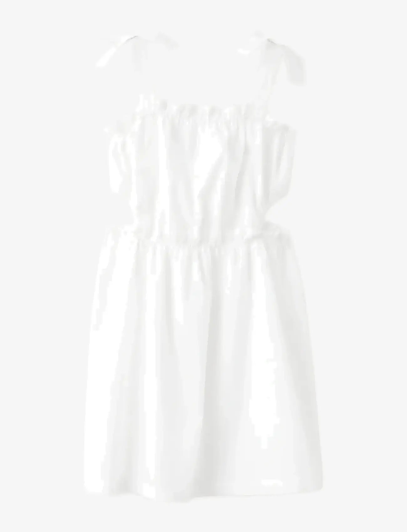 Mango - Cotton cut-out dress - Ærmeløse hverdagskjoler - white - 0