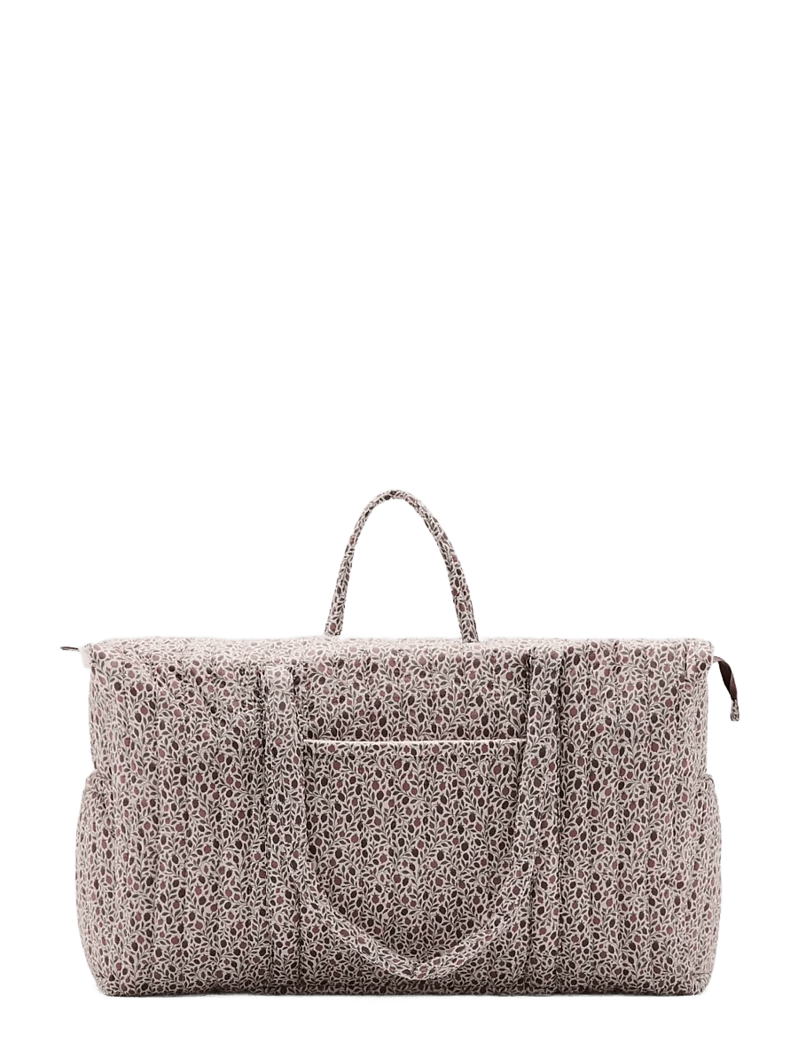Mango - Floral print maternity bag - pusletasker - natural white - 0