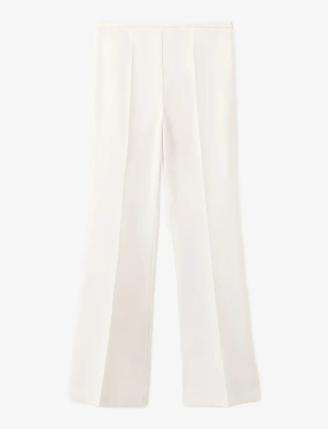 Mango - High-waist suits trousers - habitbukser - yellow - 1