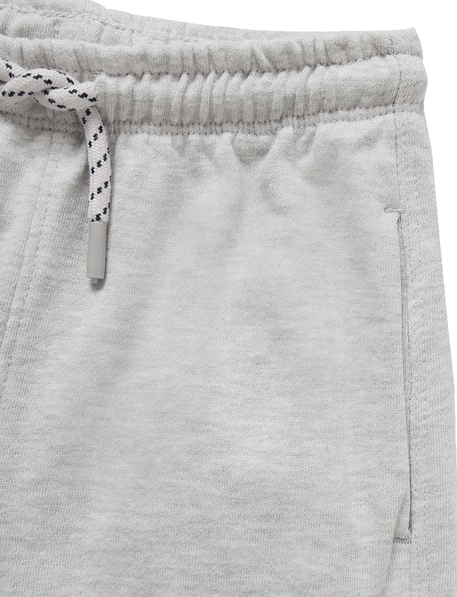 Mango - Cotton jogger-style trousers - mjukisbyxor - medium grey - 3