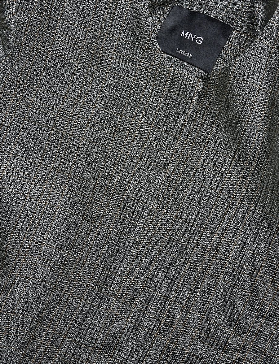 Mango - Crop suit blazer - korta kavajer - grey - 2