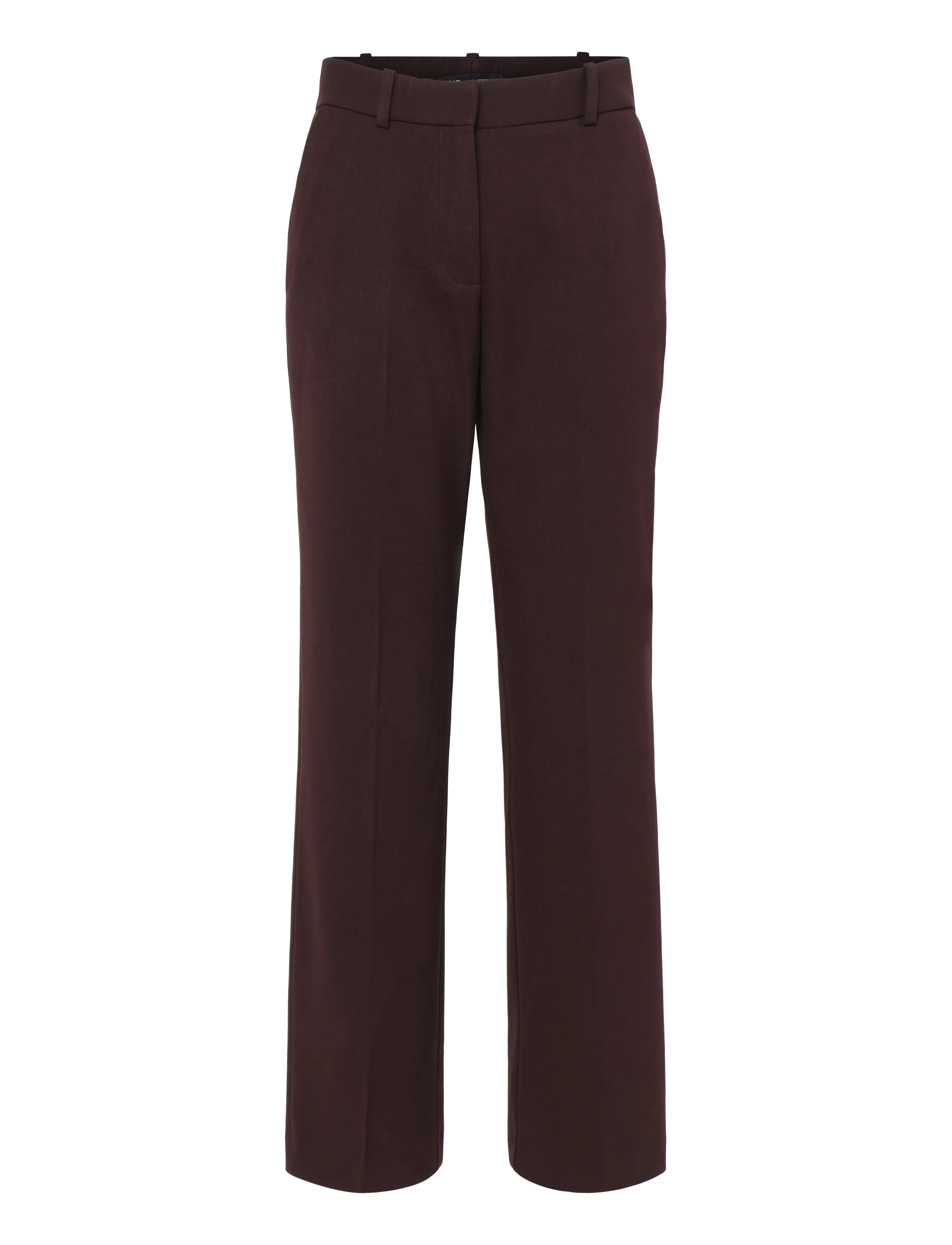 MANGO Straight-Fit Anzug Hosen Burgundy - 38 - Damen