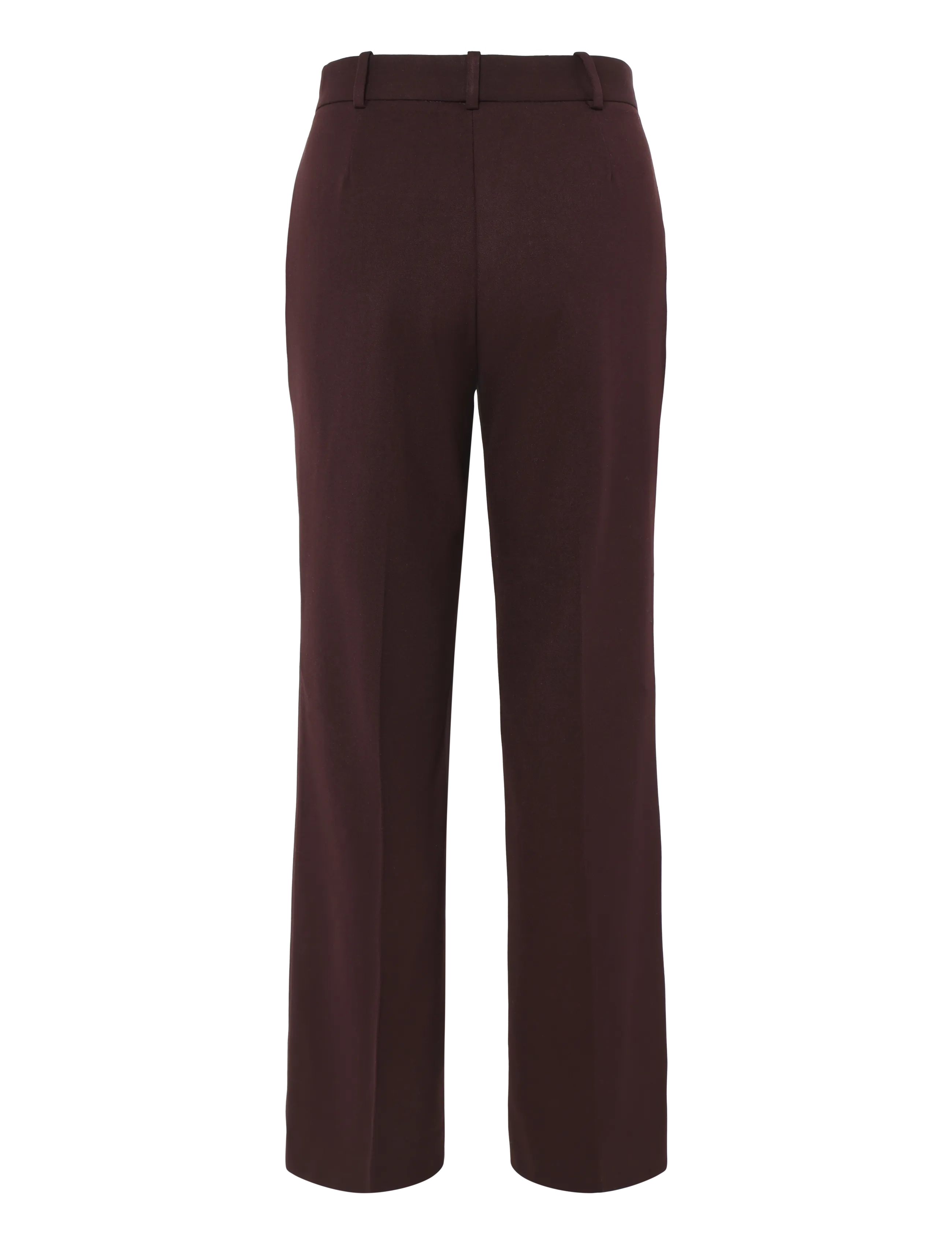 Mango - Straight-fit suit trousers - dark red - 1