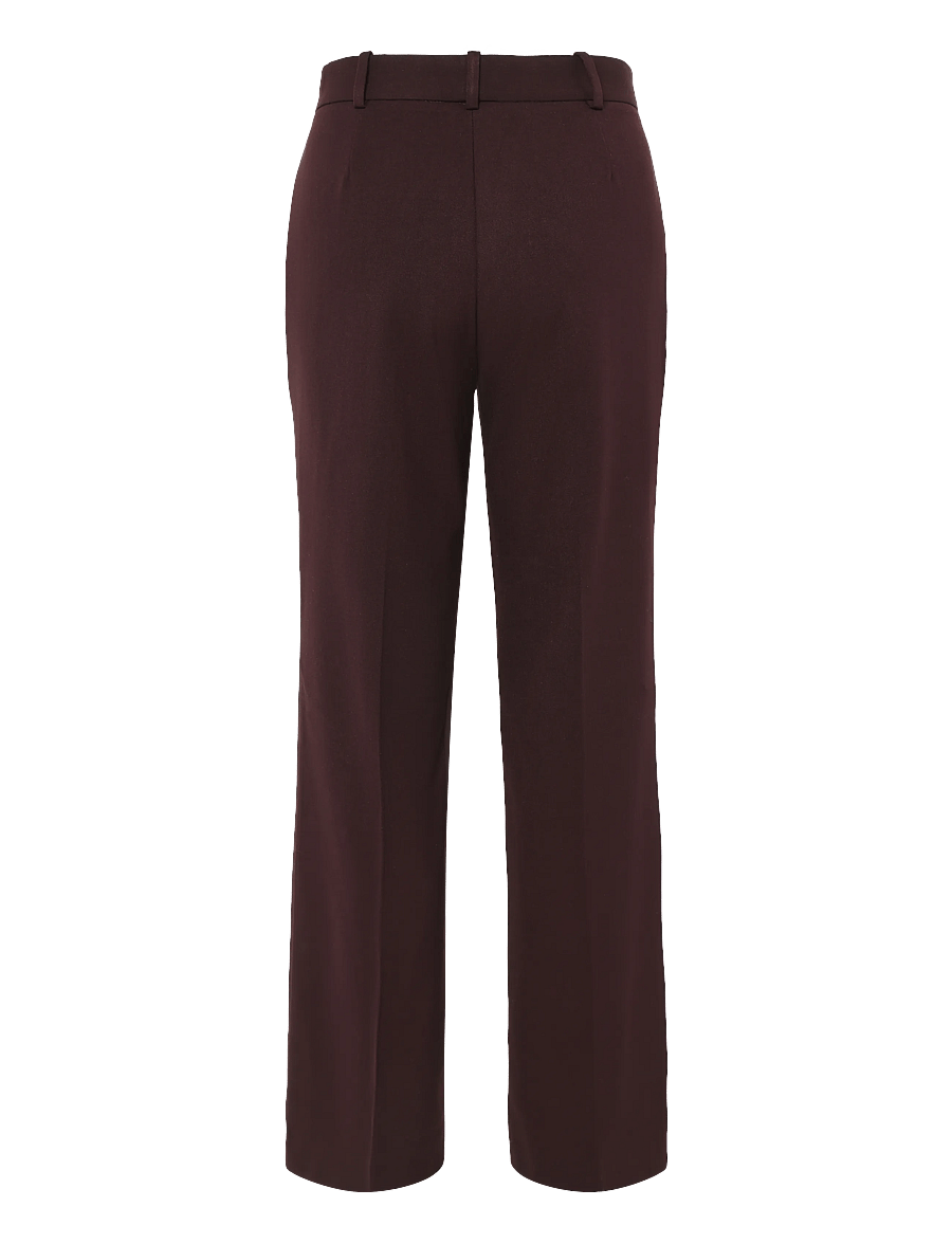 Mango - Straight-fit suit trousers - dark red - 1