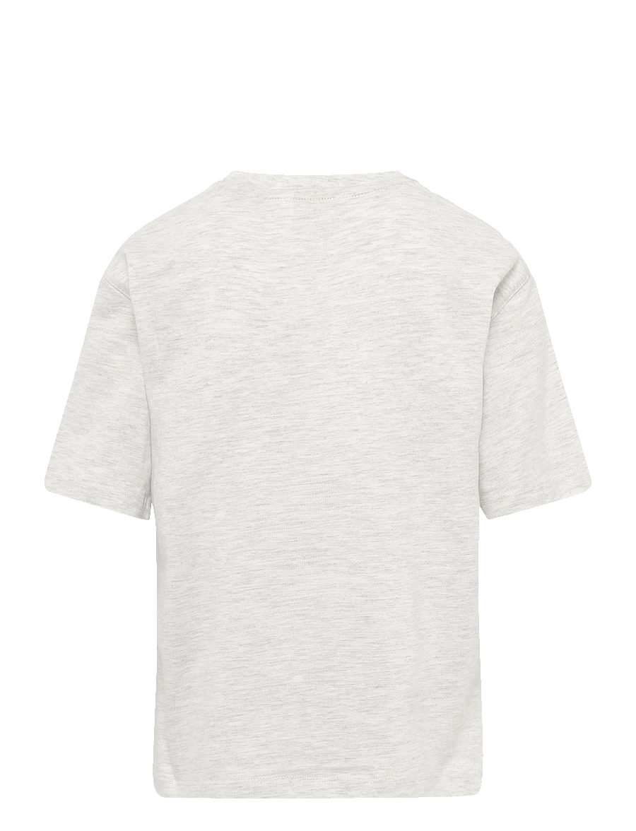 Mango - Printed cotton-blend t-shirt - kortärmade t-shirts - lt pastel grey - 2