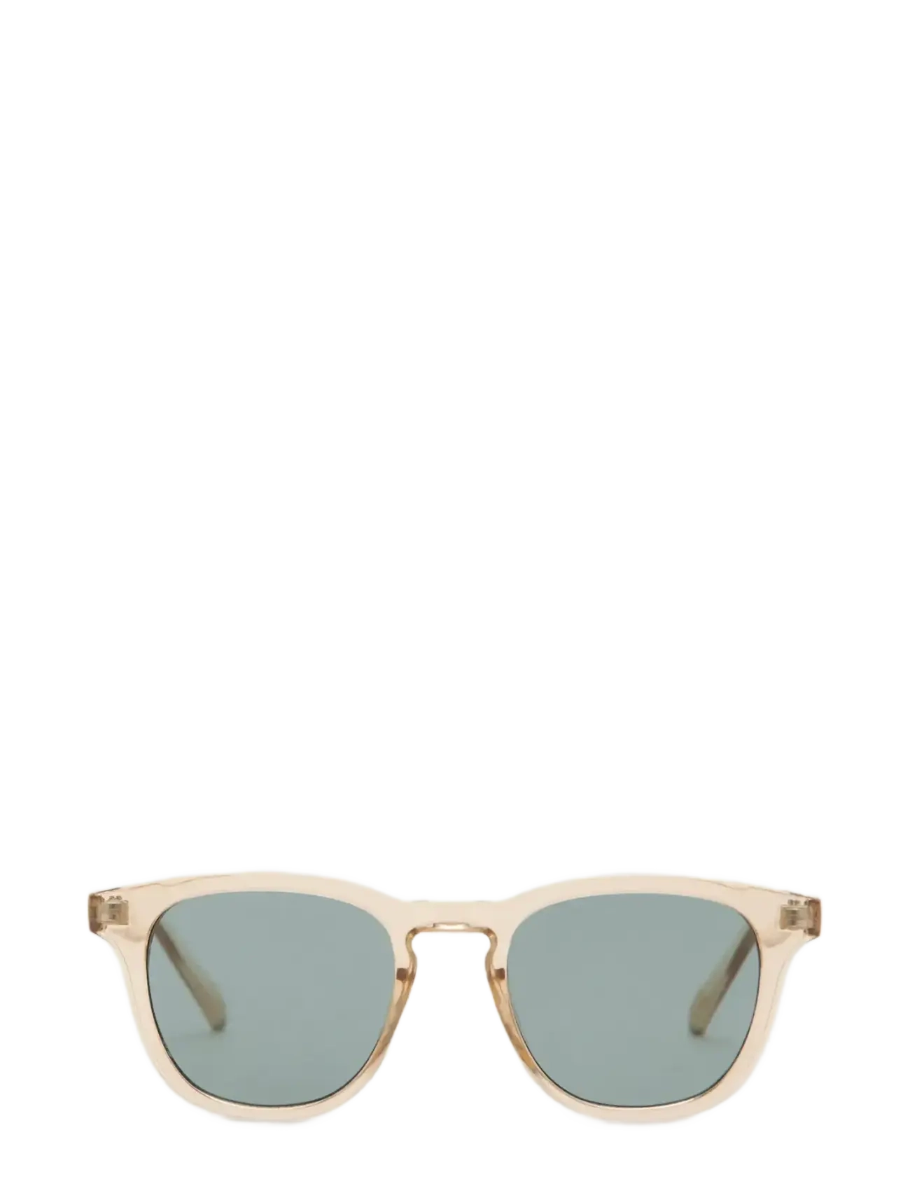 Mango Round-Framed Sunglasses, One Size, Gelb - Round Frame Männerswear