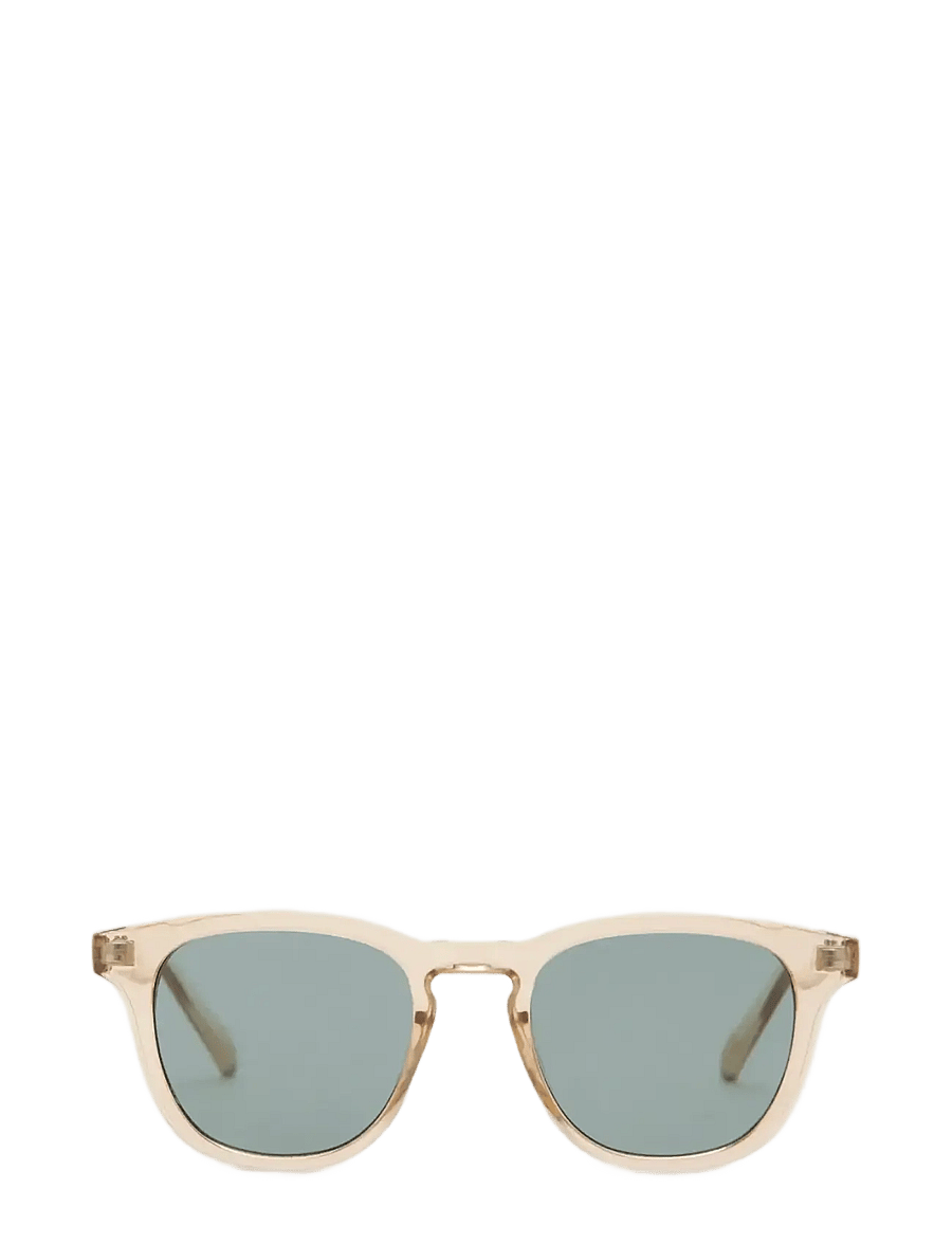 Mango - Round-framed sunglasses - rund form - dark yellow - 0