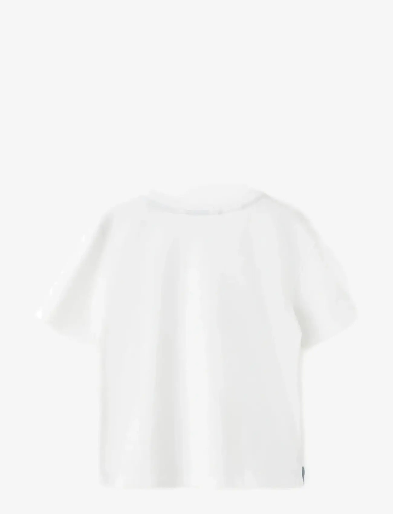 Mango - Printed cotton-blend t-shirt - sportstoppe - white - 1