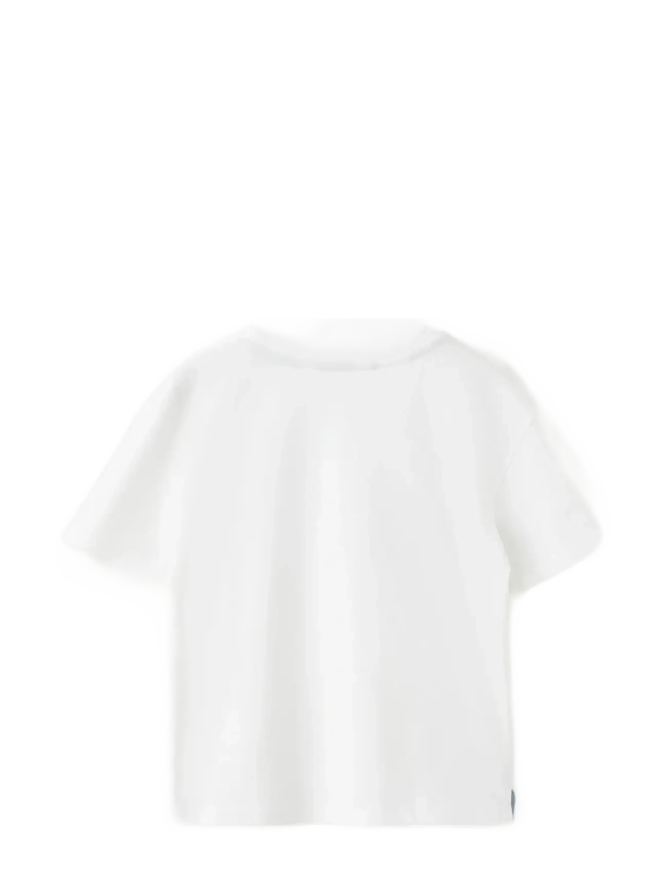 Mango - Printed cotton-blend t-shirt - sporttoppar - white - 1