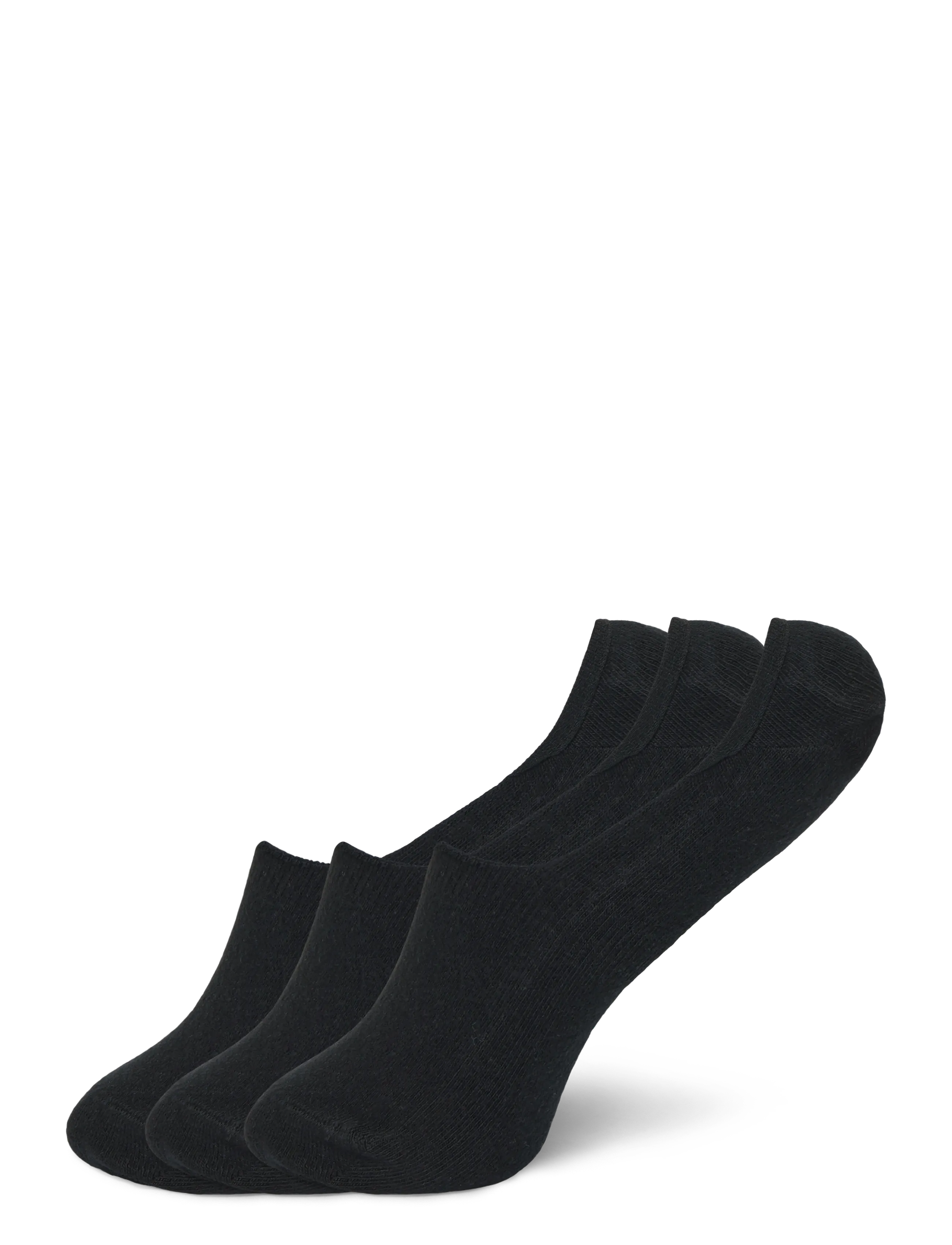 Mango 3-Pack Of Invisible Socks, 40-42, Schwarz - Ankle Männerswear