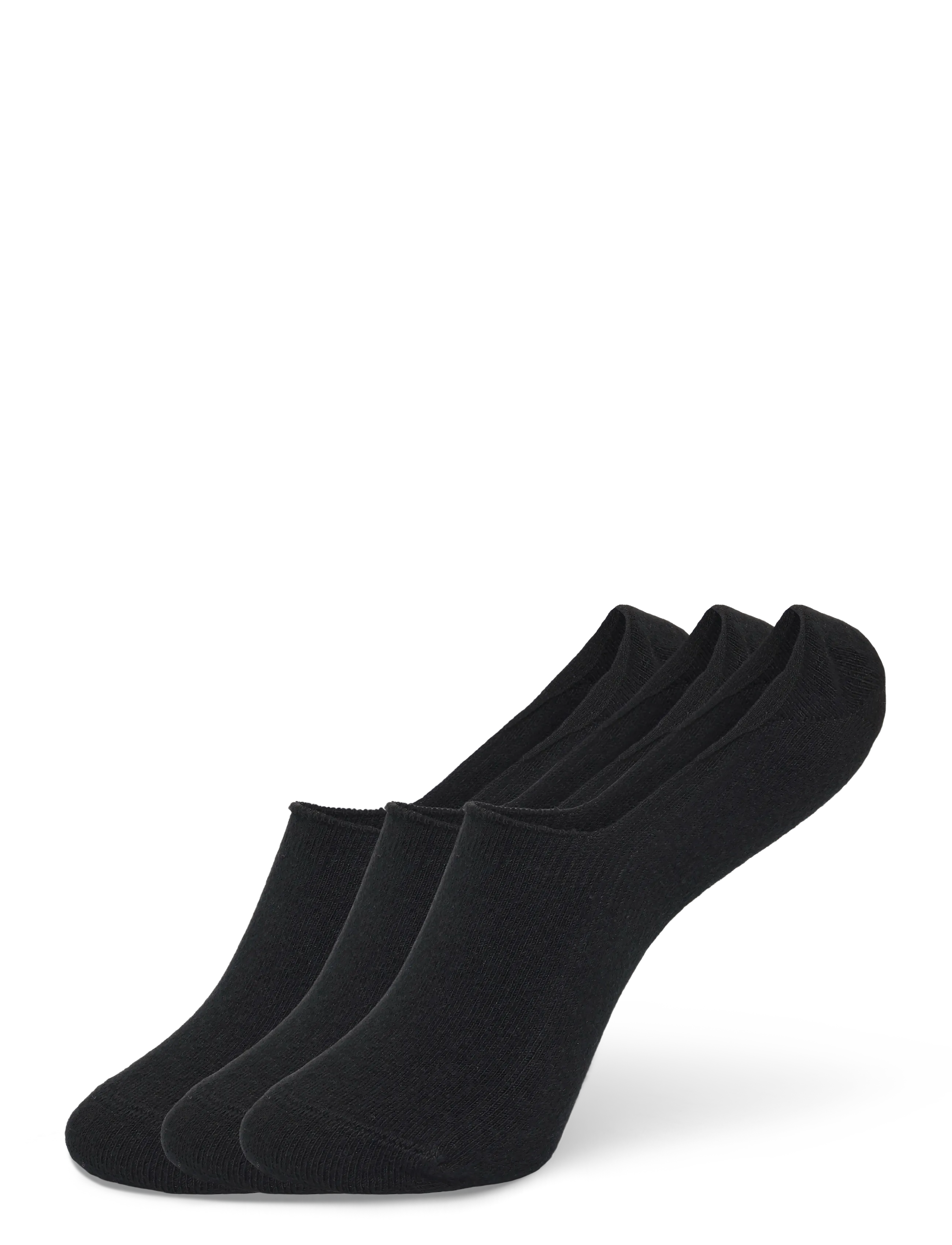 Mango 3-pack of invisible socks - Underkläder - BLACK / black