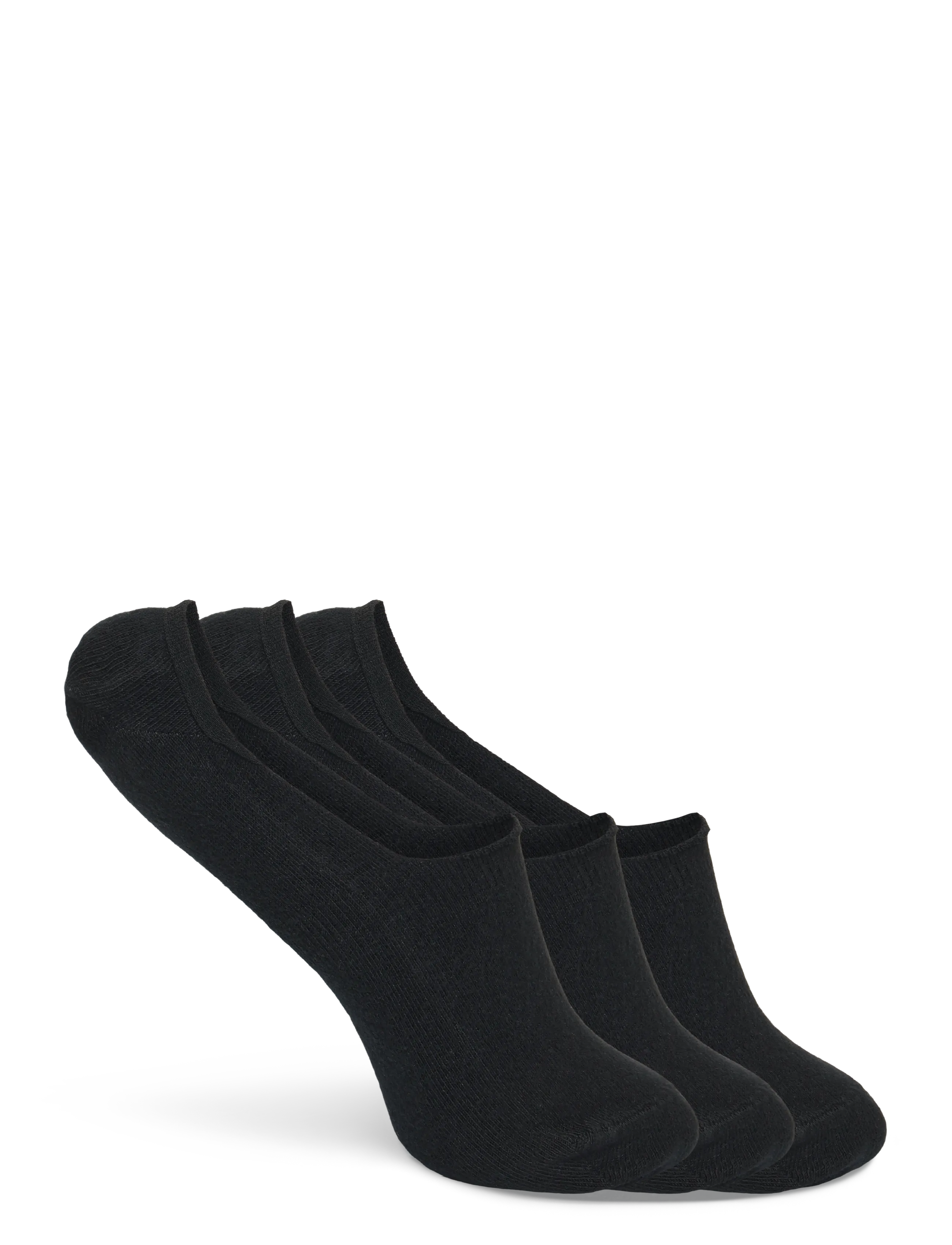 Mango - 3-pack of invisible socks - laveste priser - black - 1
