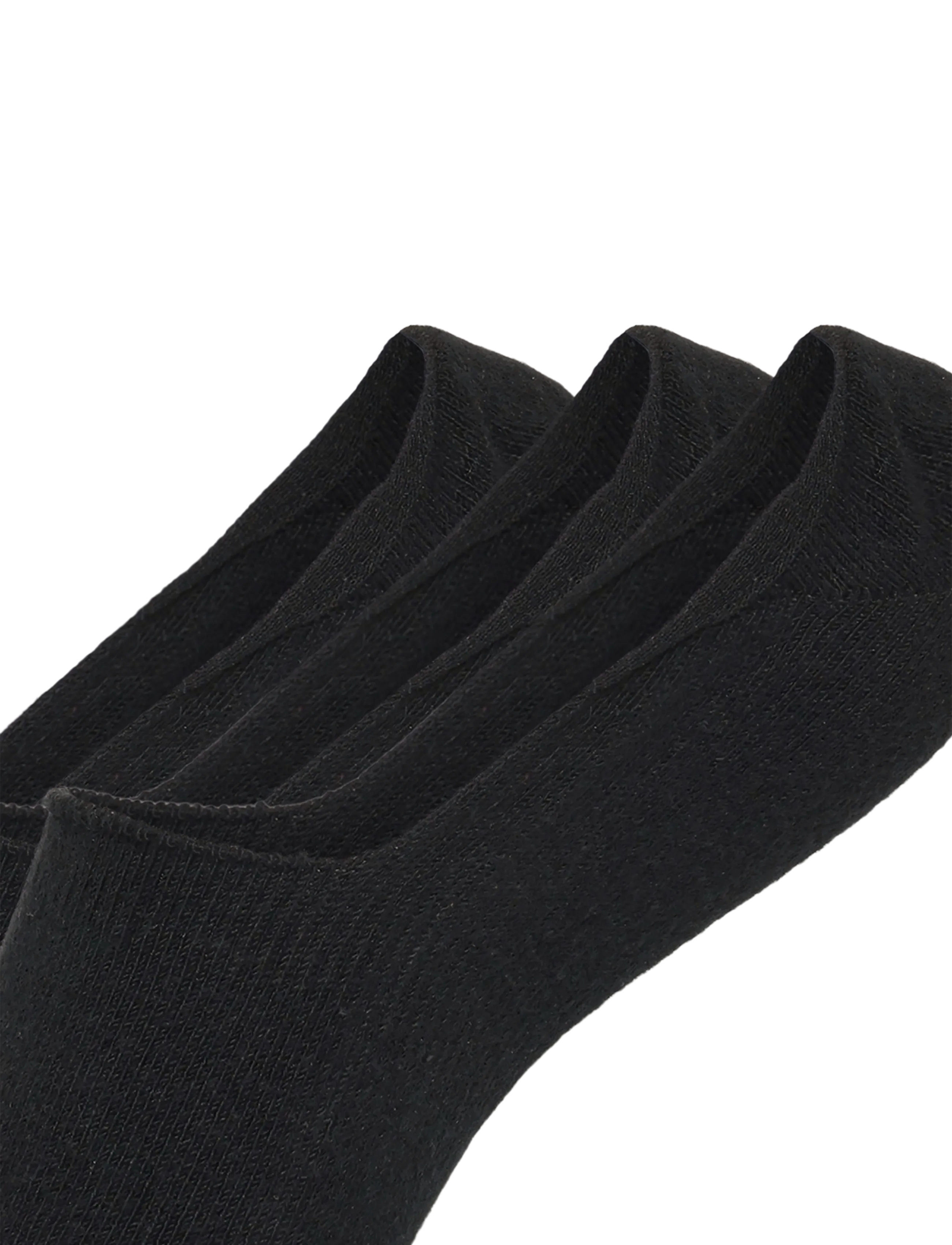 Mango - 3-pack of invisible socks - laveste priser - black - 2
