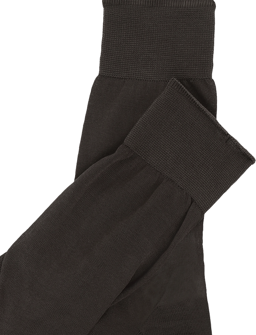 Mango - Pack of 2 long cotton socks - sokker - brown - 4