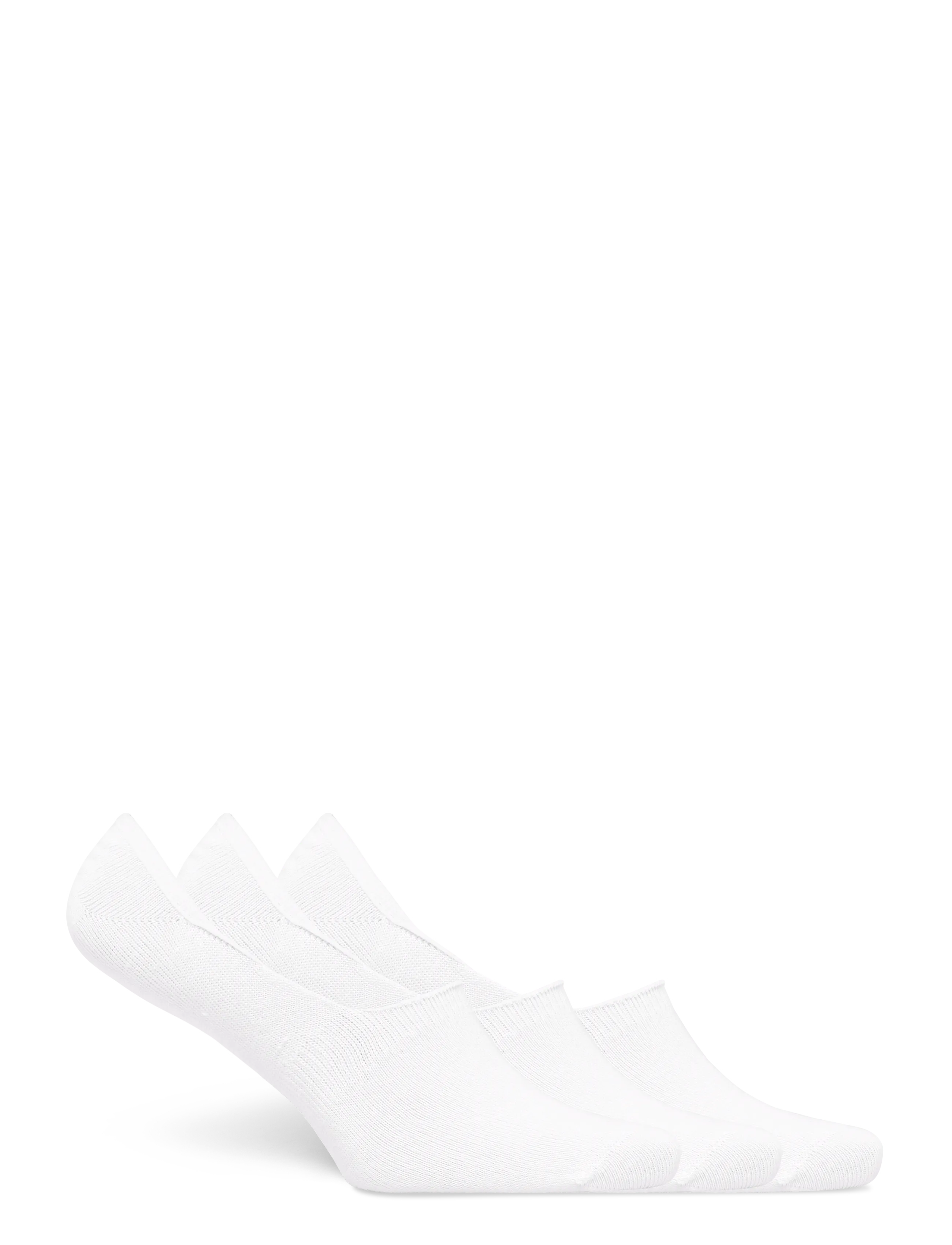 Mango - 3-pack of invisible socks - laveste priser - white - 1
