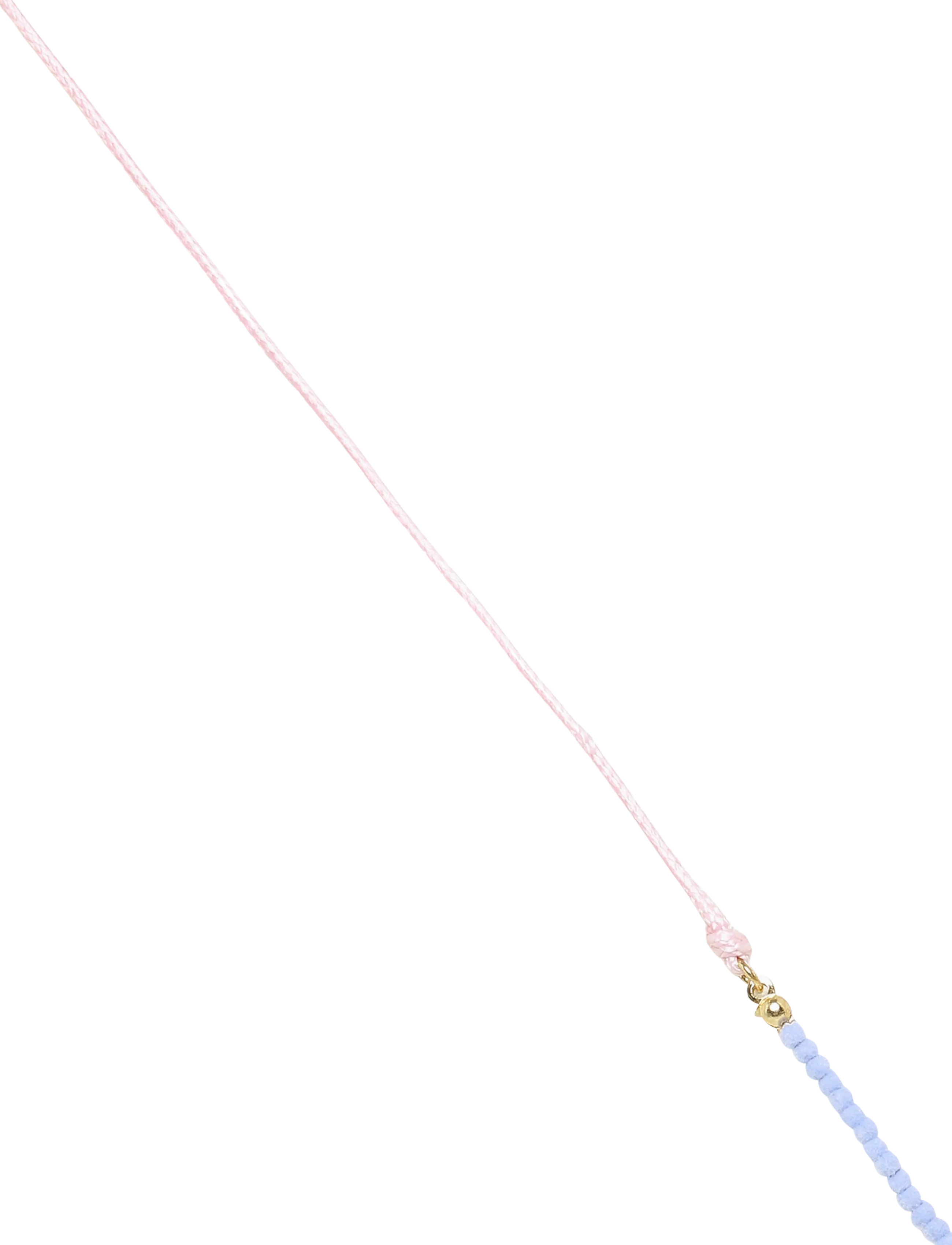 Mango - Unicorn cord necklace - halsband - lt-pastel pink - 2