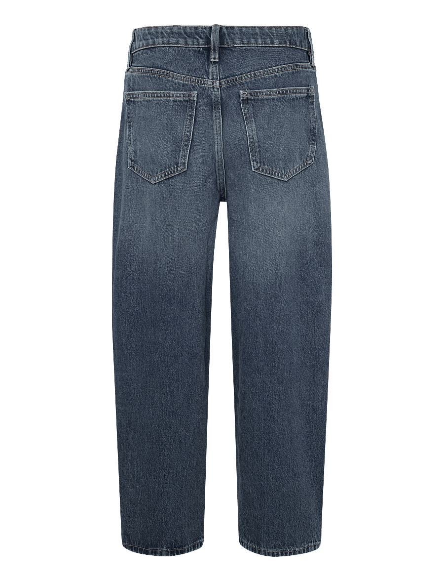 Mango - Mid-rise balloon jeans - barrel jeans - open blue - 2