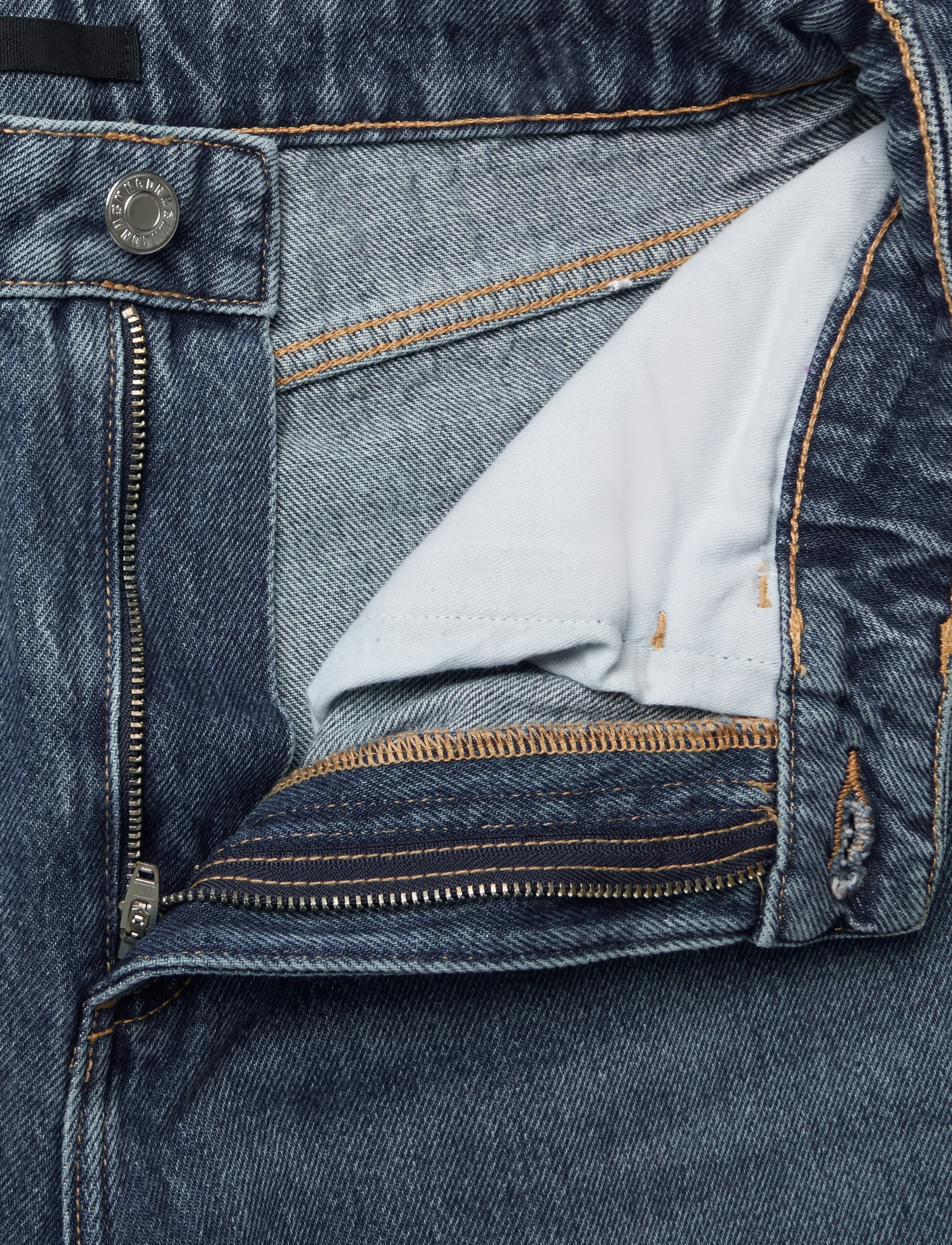 Mango - Mid-rise balloon jeans - barrel jeans - open blue - 5