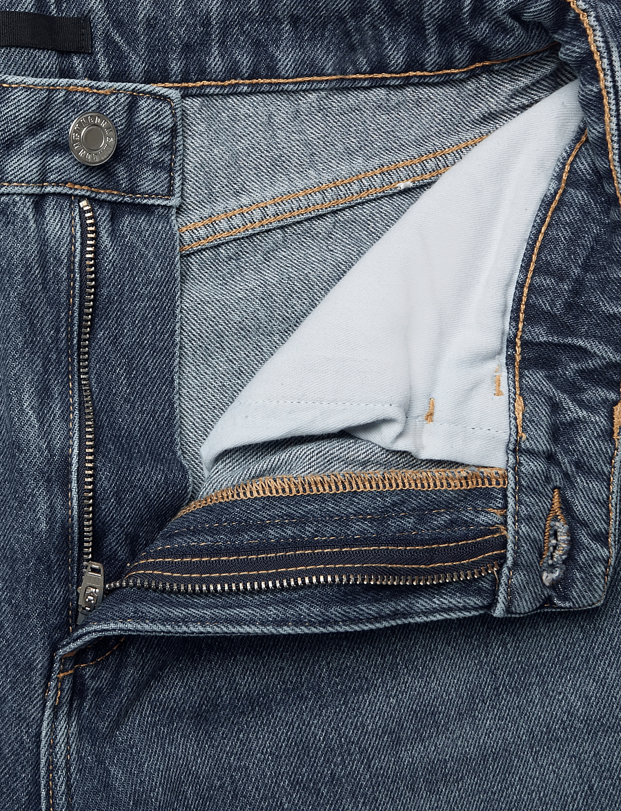 Mango - Mid-rise balloon jeans - barrel jeans - open blue - 5