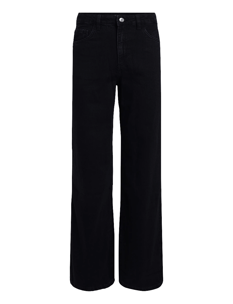 Mango - Danila high-waisted wide leg jeans - brede jeans - open grey - 0