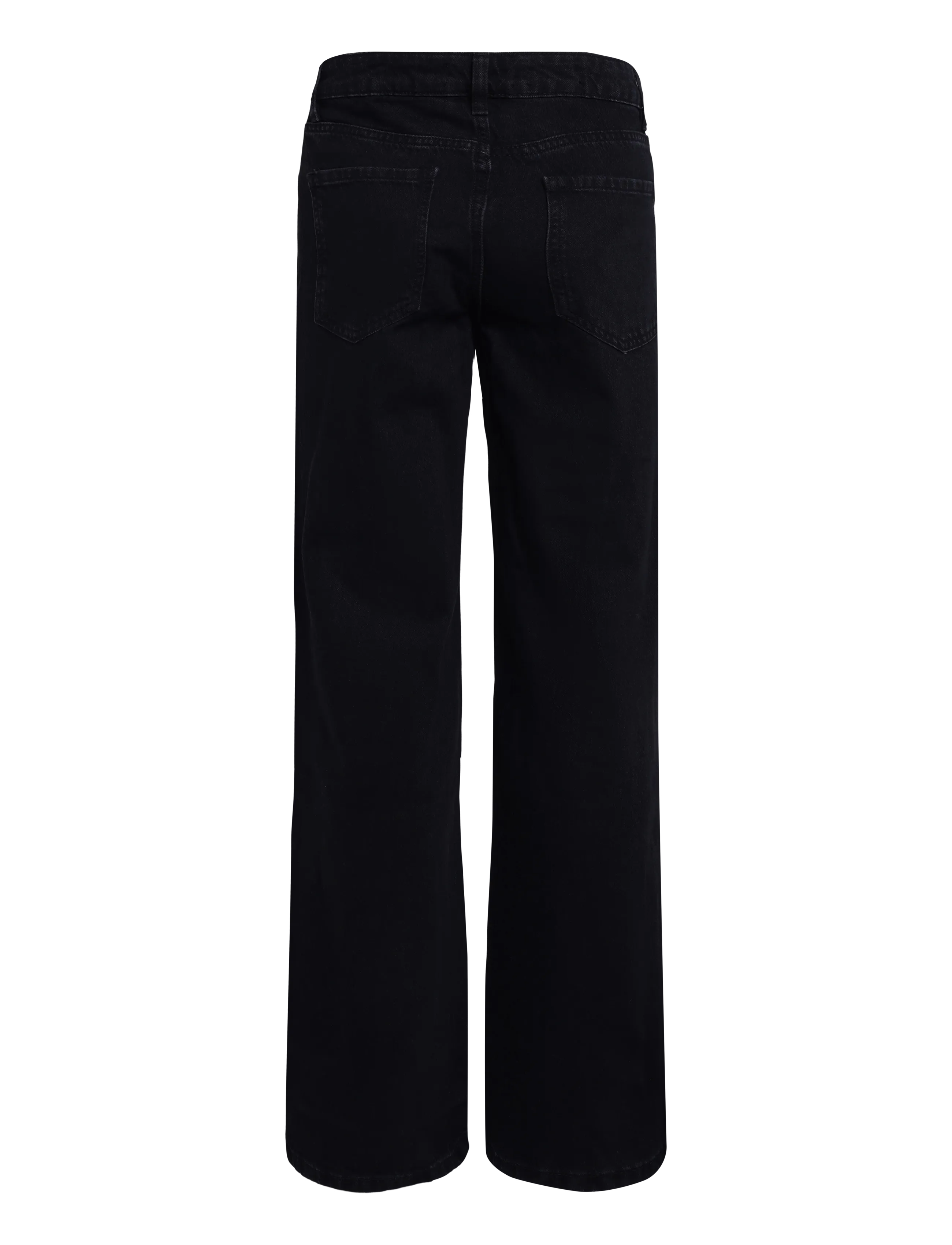 Mango - Danila high-waisted wide leg jeans - open grey - 1