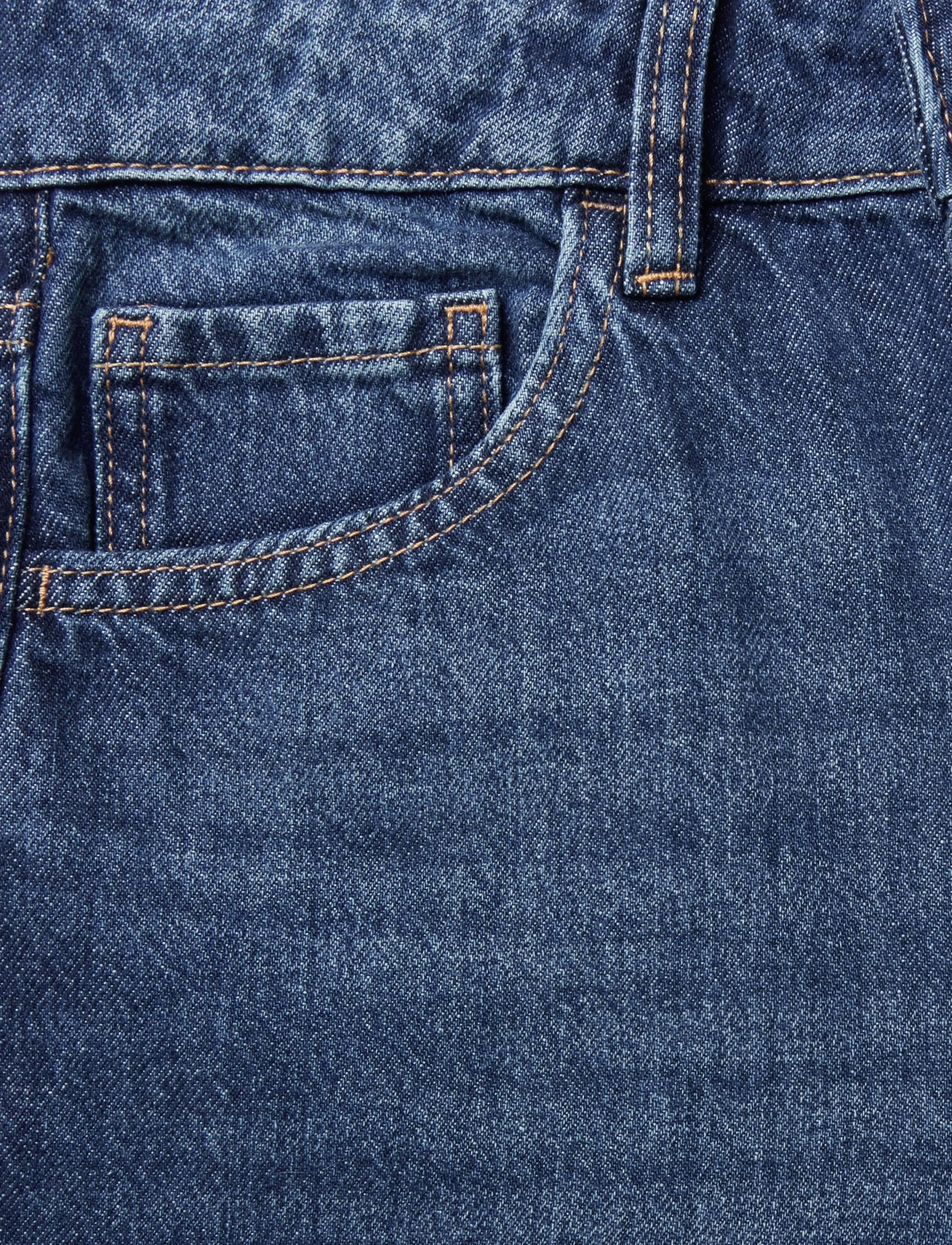 Mango - Danila high-waisted wide leg jeans - brede jeans - open blue - 2