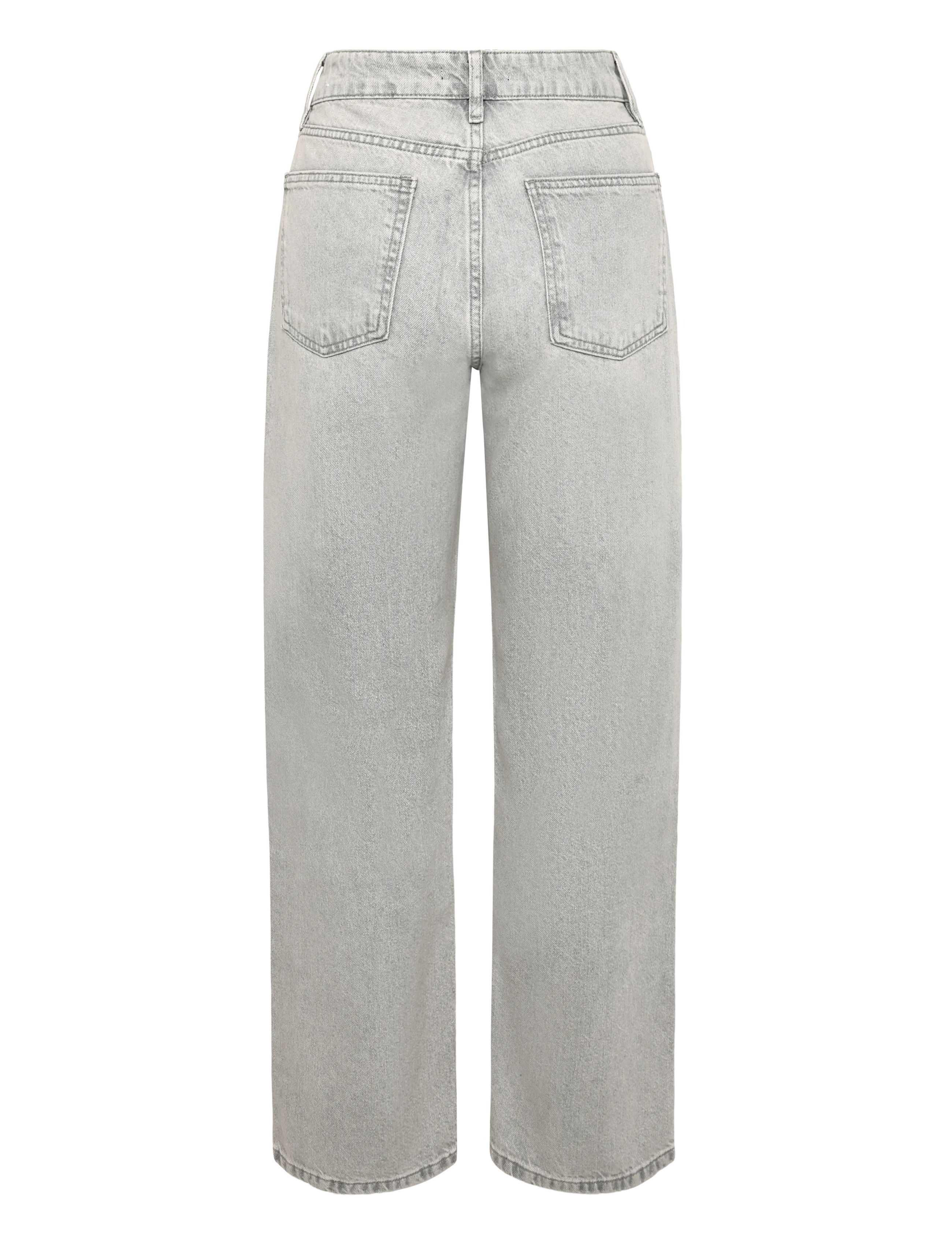 Mango - Mid-rise studded jeans - raka jeans - open grey - 2