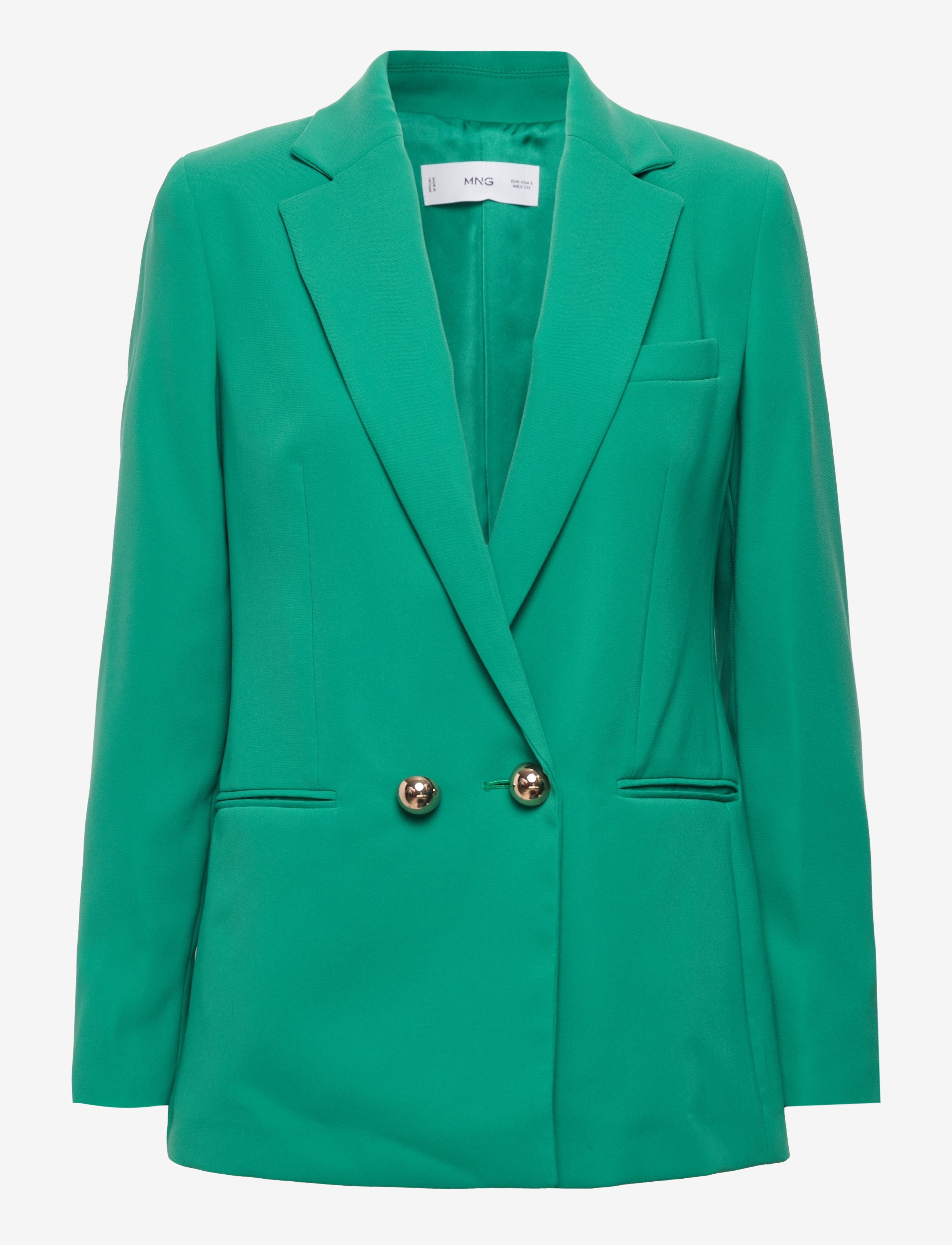 Mango - JUSTO - zweireihige blazer - green - 0