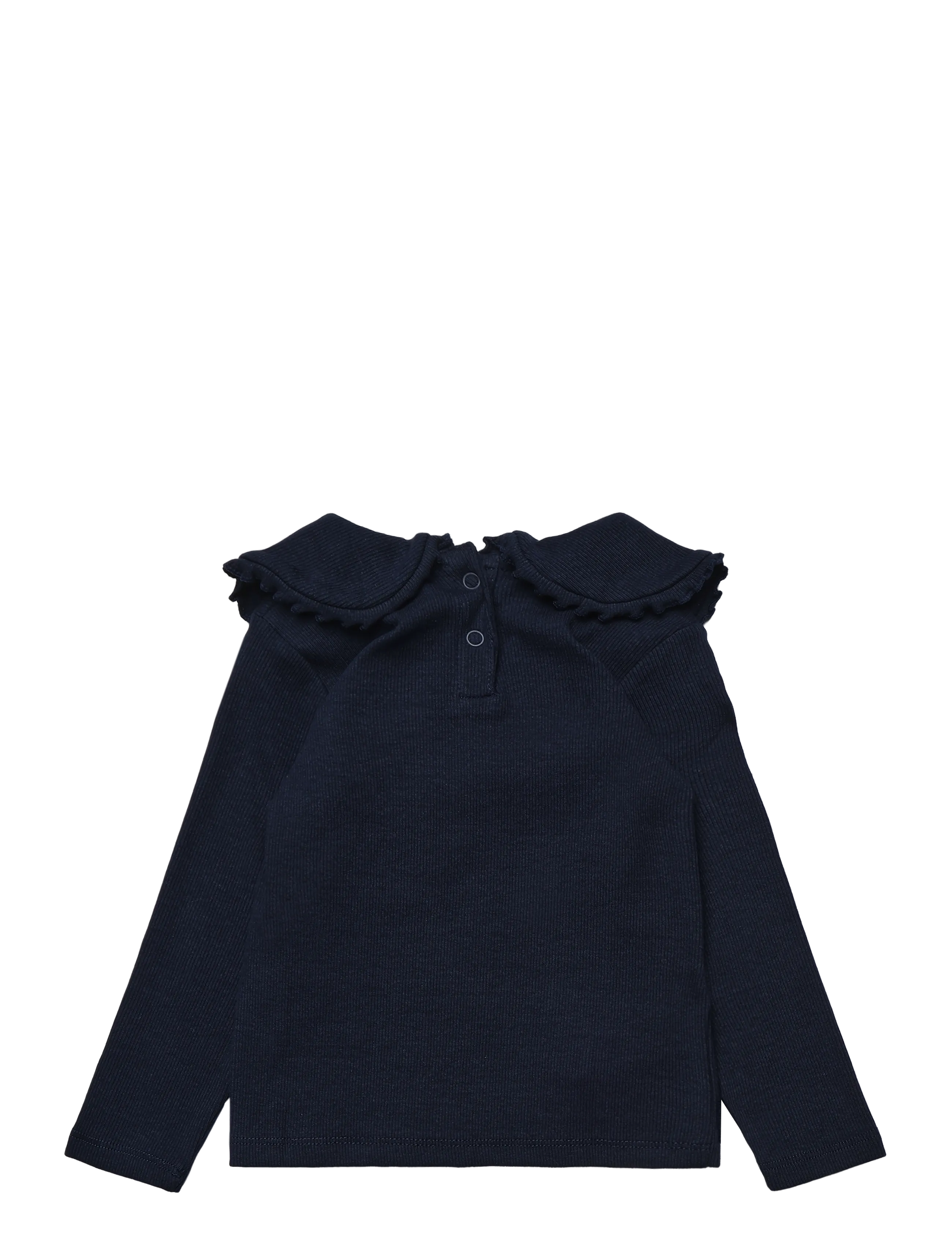 Mango Cotton baby collar T-shirt - Toppe og t-shirts - NAVY / navy