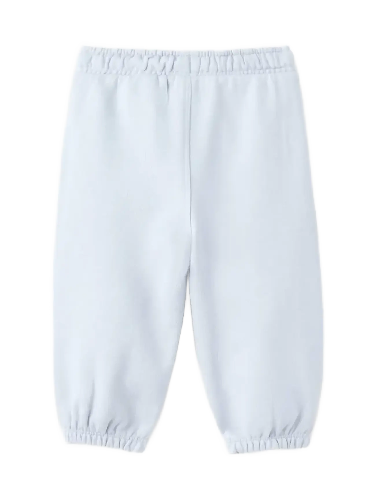 Mango Cotton jogger-style trousers - Underdele - LT-PASTEL BLUE / blue