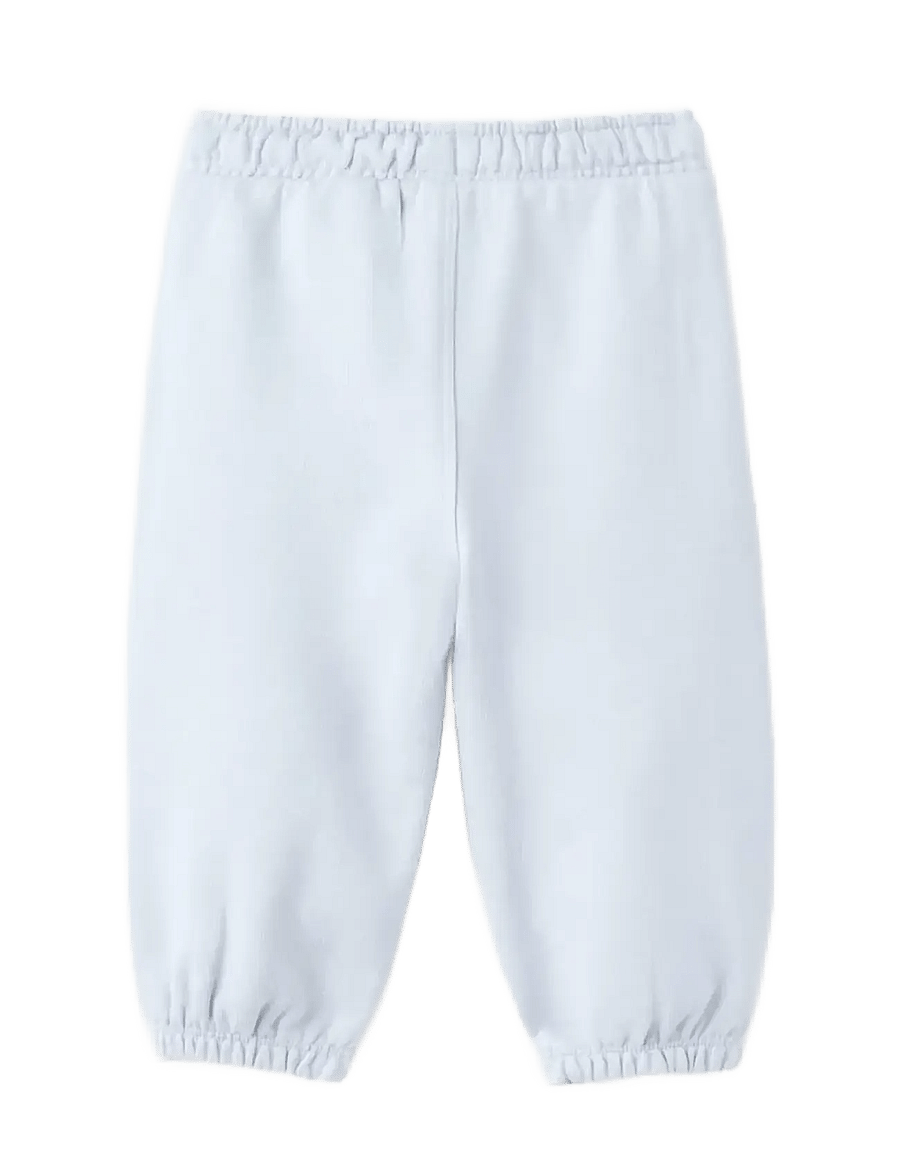 Mango - Cotton jogger-style trousers - sweatpants - lt-pastel blue - 0