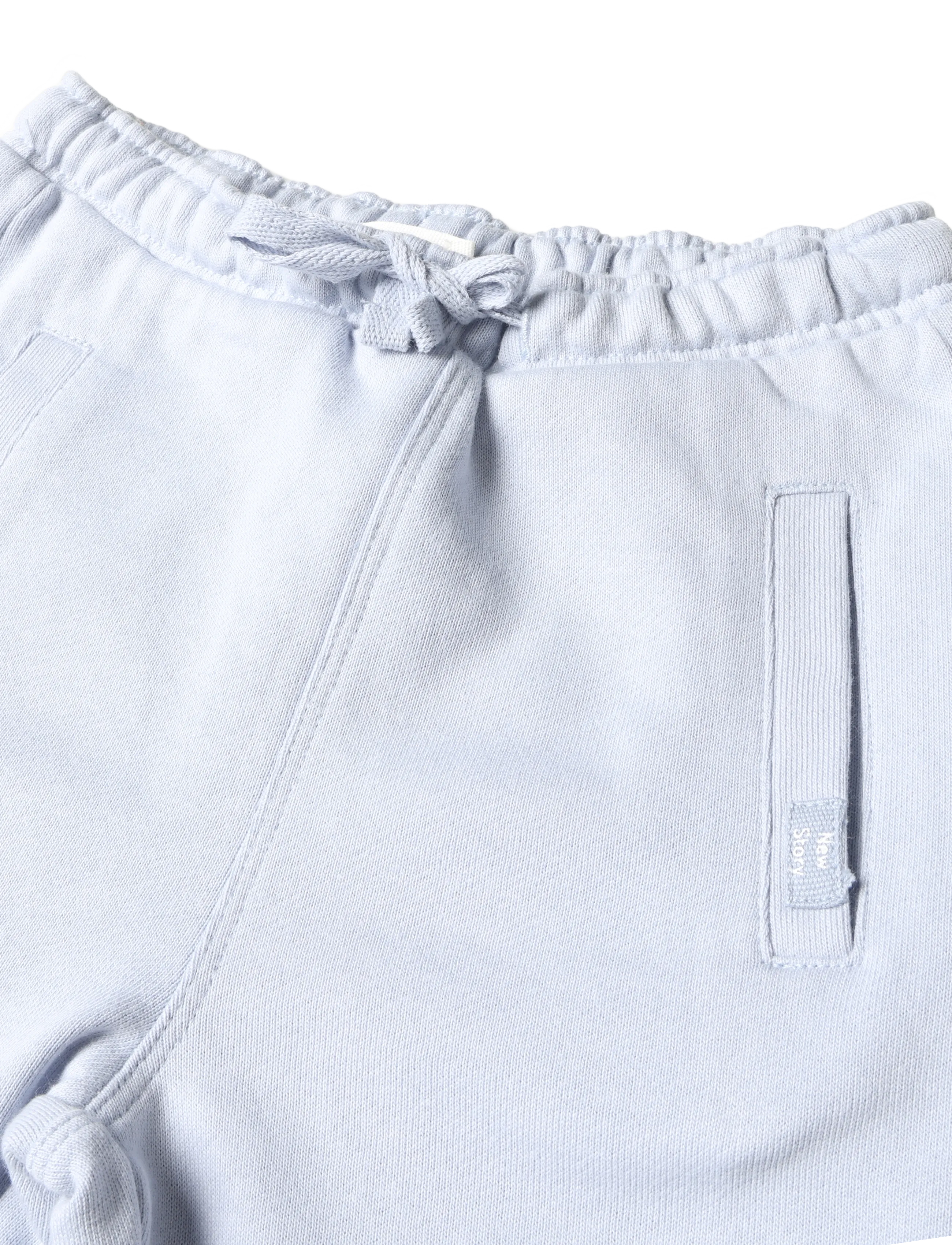 Mango - Cotton jogger-style trousers - sweatpants - lt-pastel blue - 2