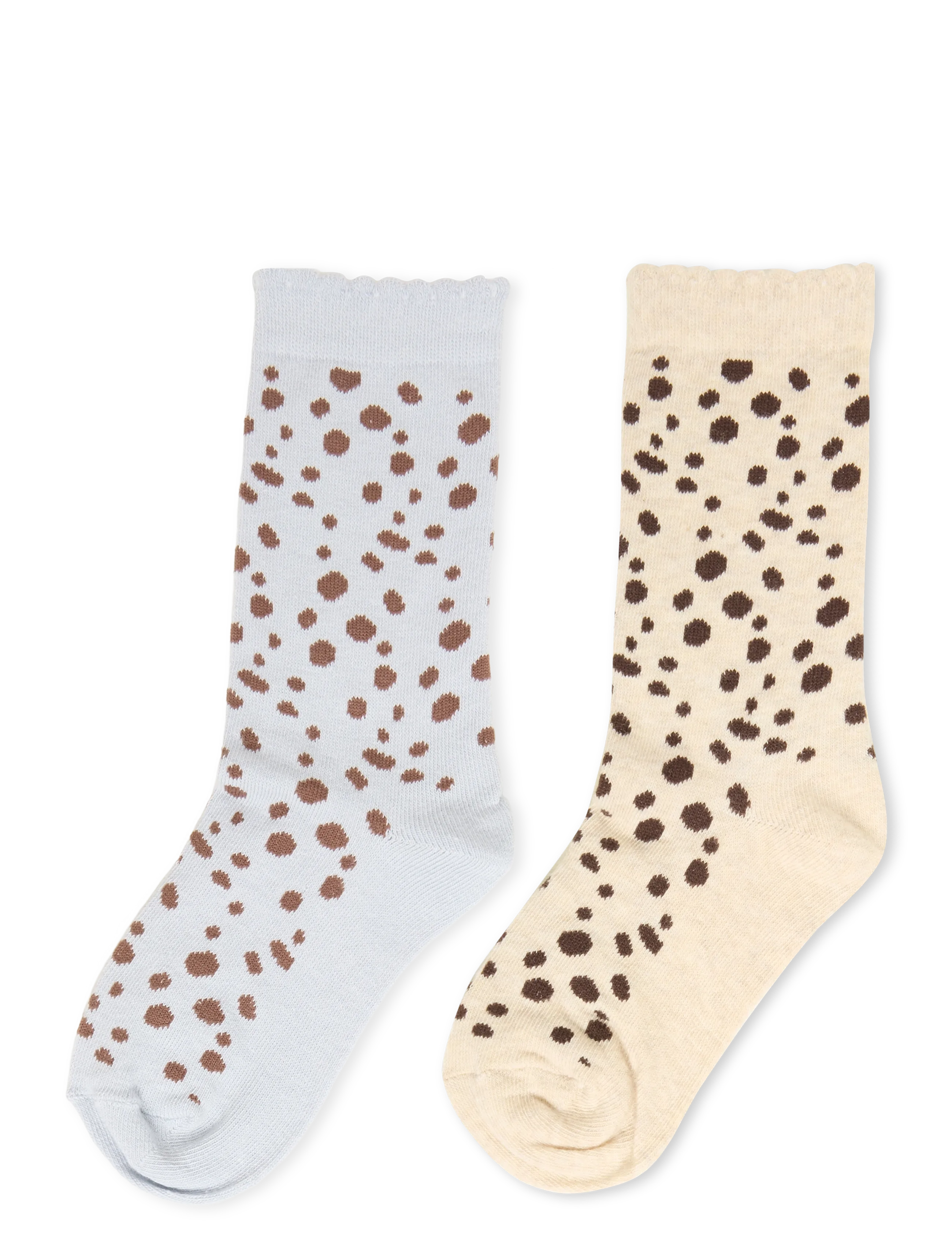 Mango 2 pack printed socks - Tøj - LT-PASTEL BLUE / blue