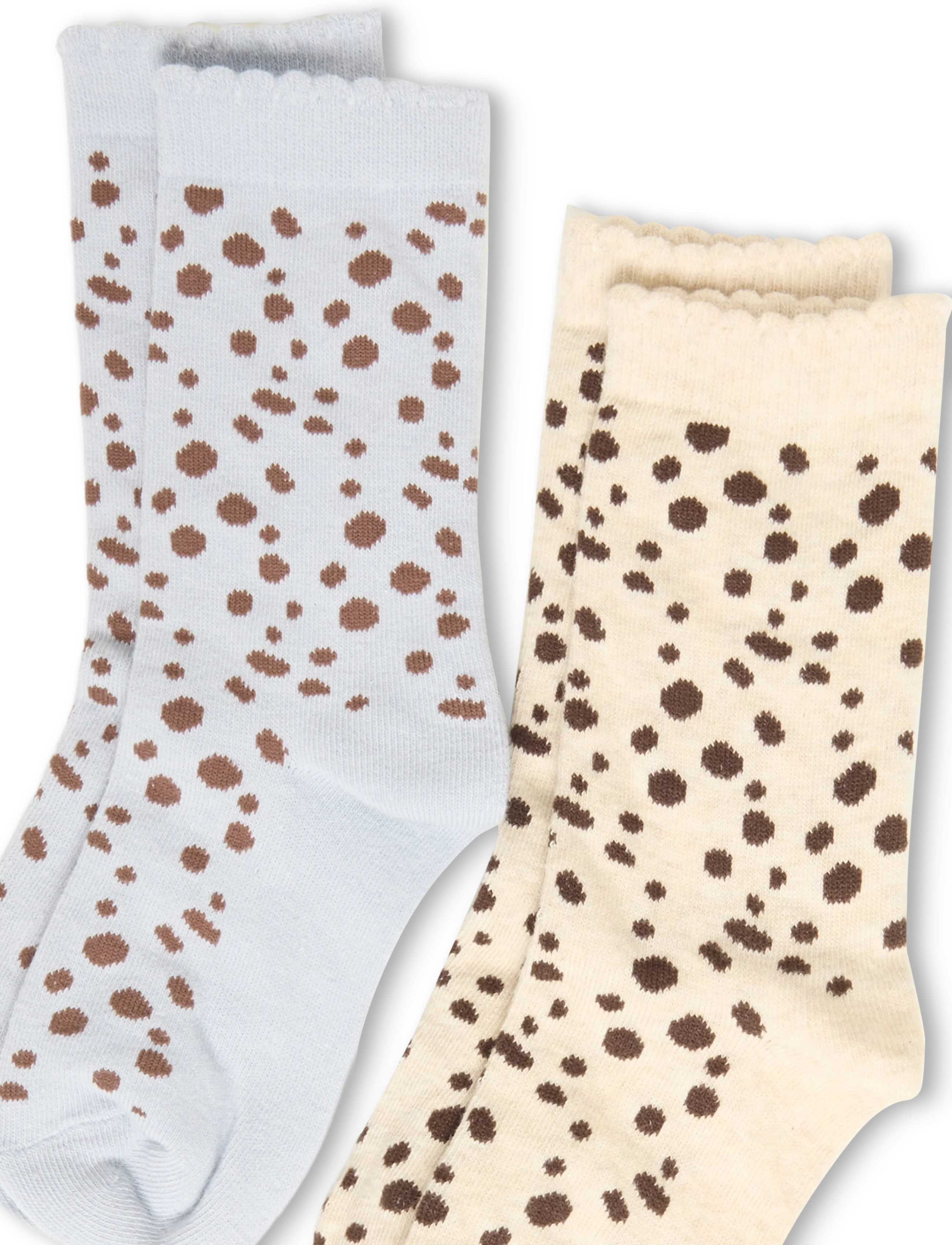 Mango - 2 pack printed socks - lt-pastel blue - 2